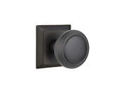 Emtek Concealed Fastener Norwich Knob Set with Quincy Rosette