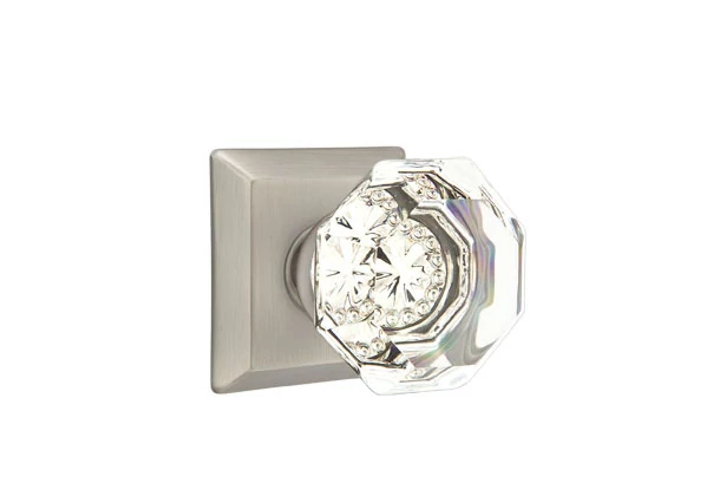 Emtek Old Town Knob Set with Quincy Rosette