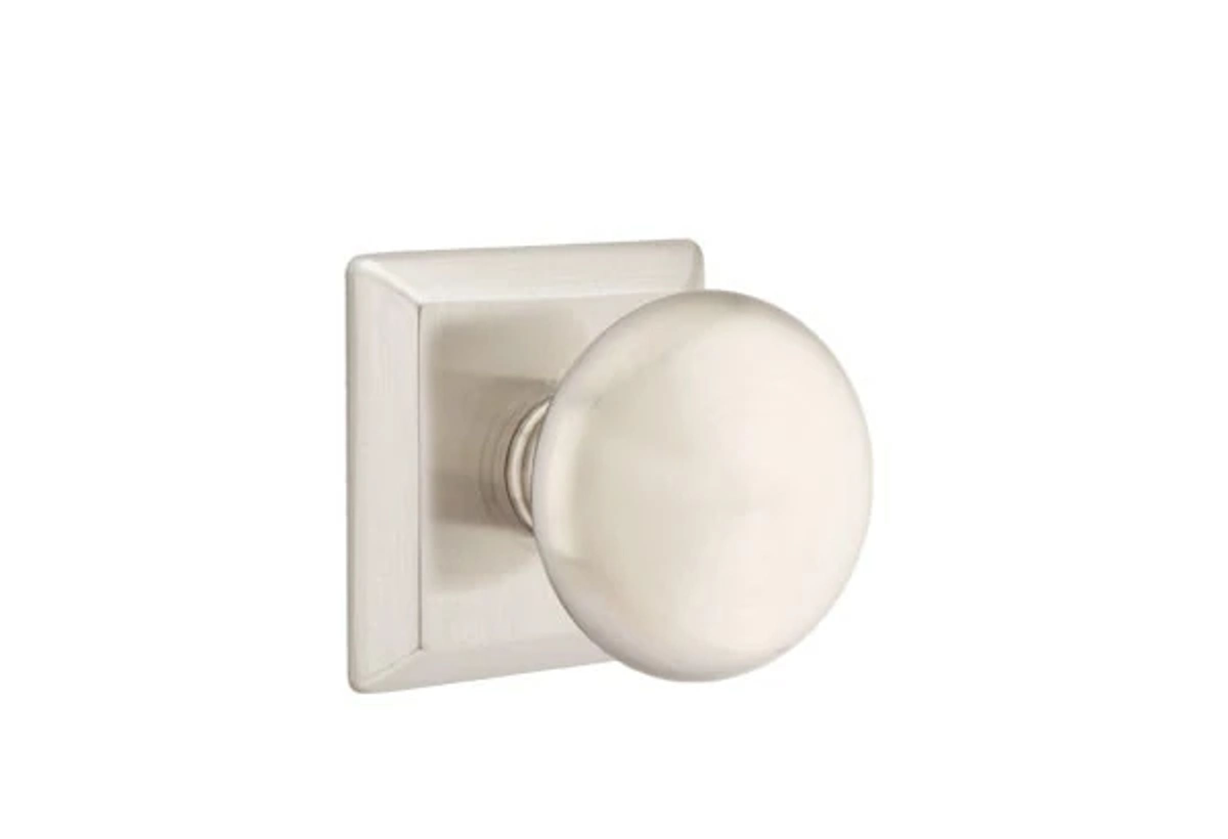 Emtek Concealed Fastener Providence Knob Set with Quincy Rosette
