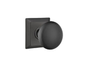 Emtek Concealed Fastener Providence Knob Set with Quincy Rosette