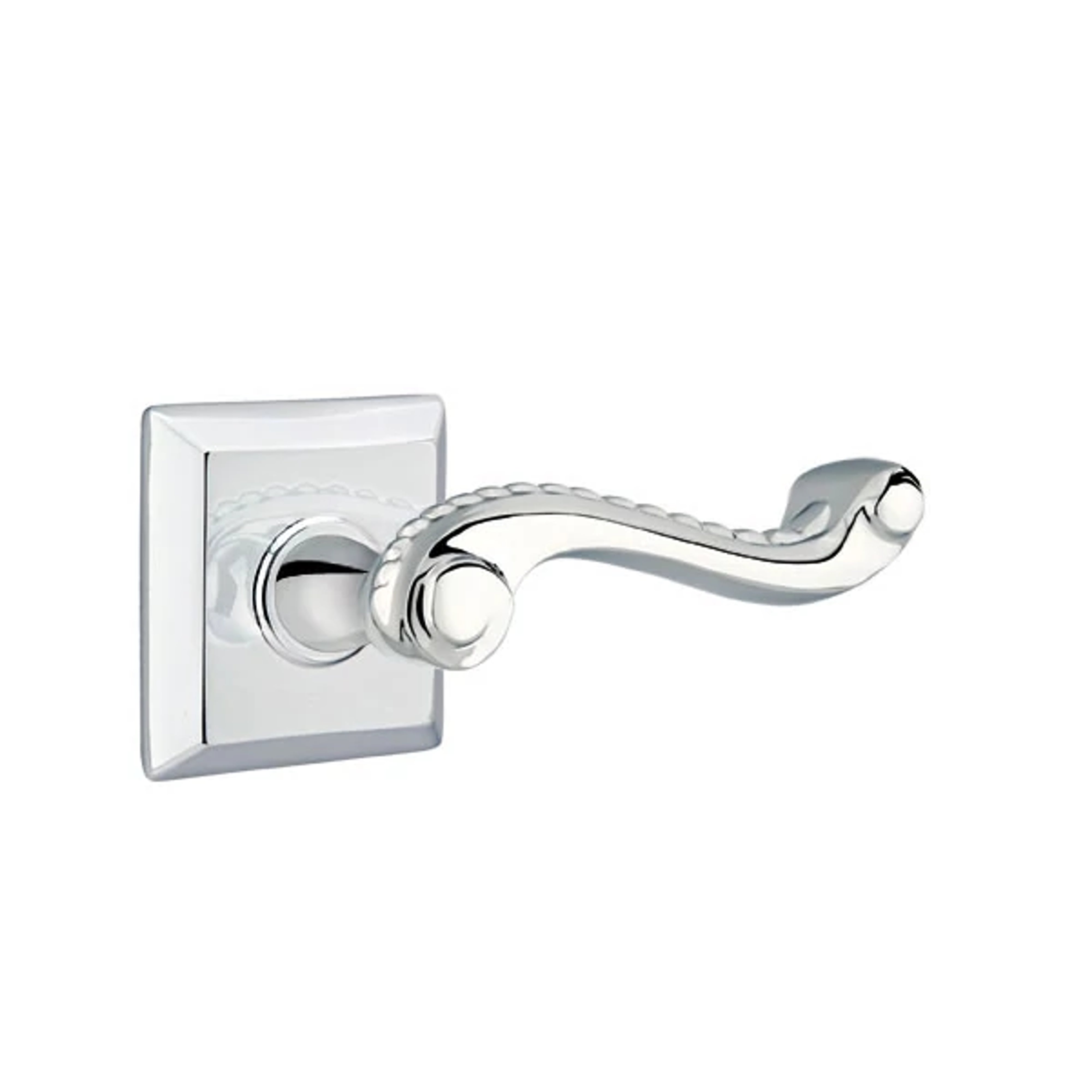 Emtek Concealed Fastener Rope Lever Set with Quincy Rosette