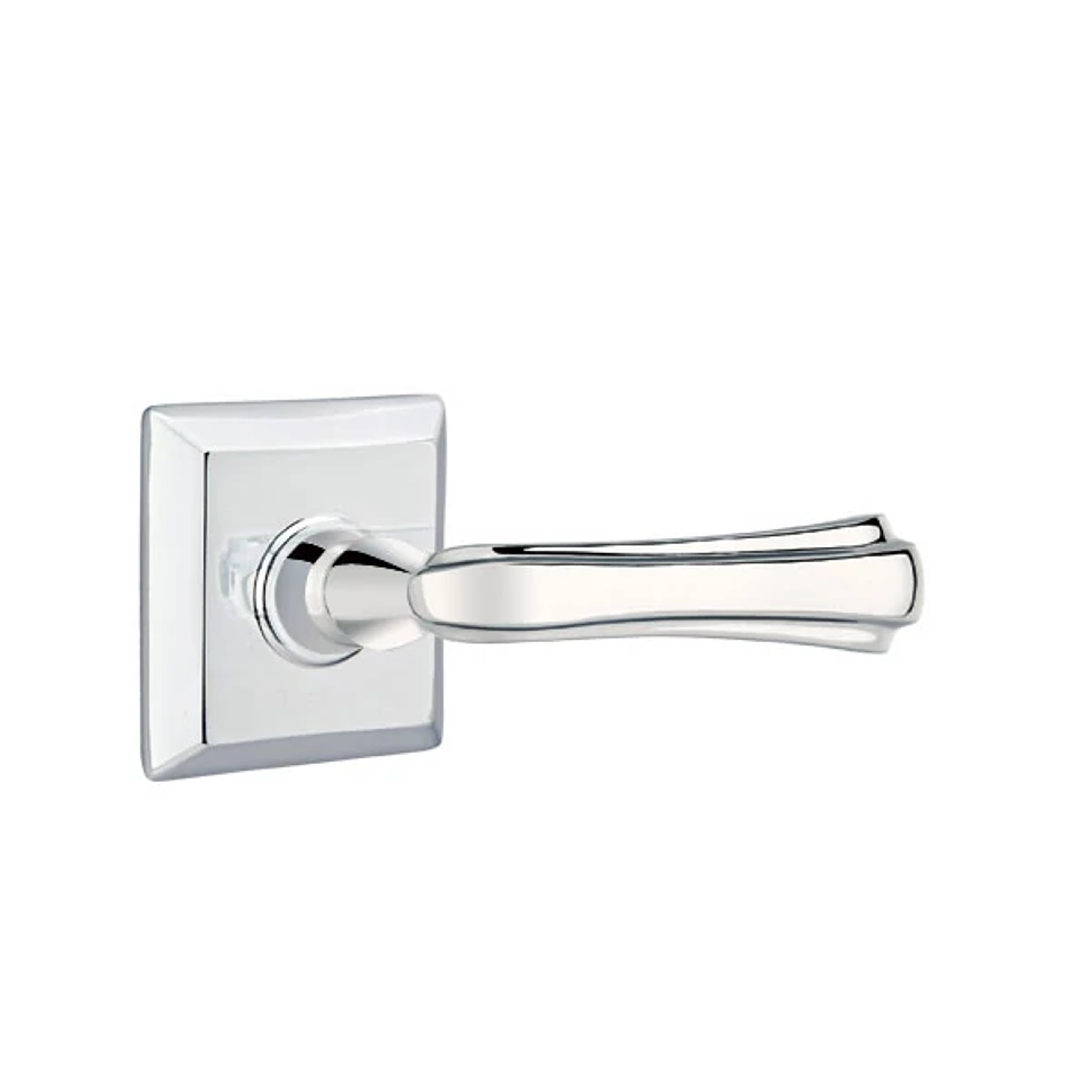 Emtek Wembley Lever Set with Quincy Rosette