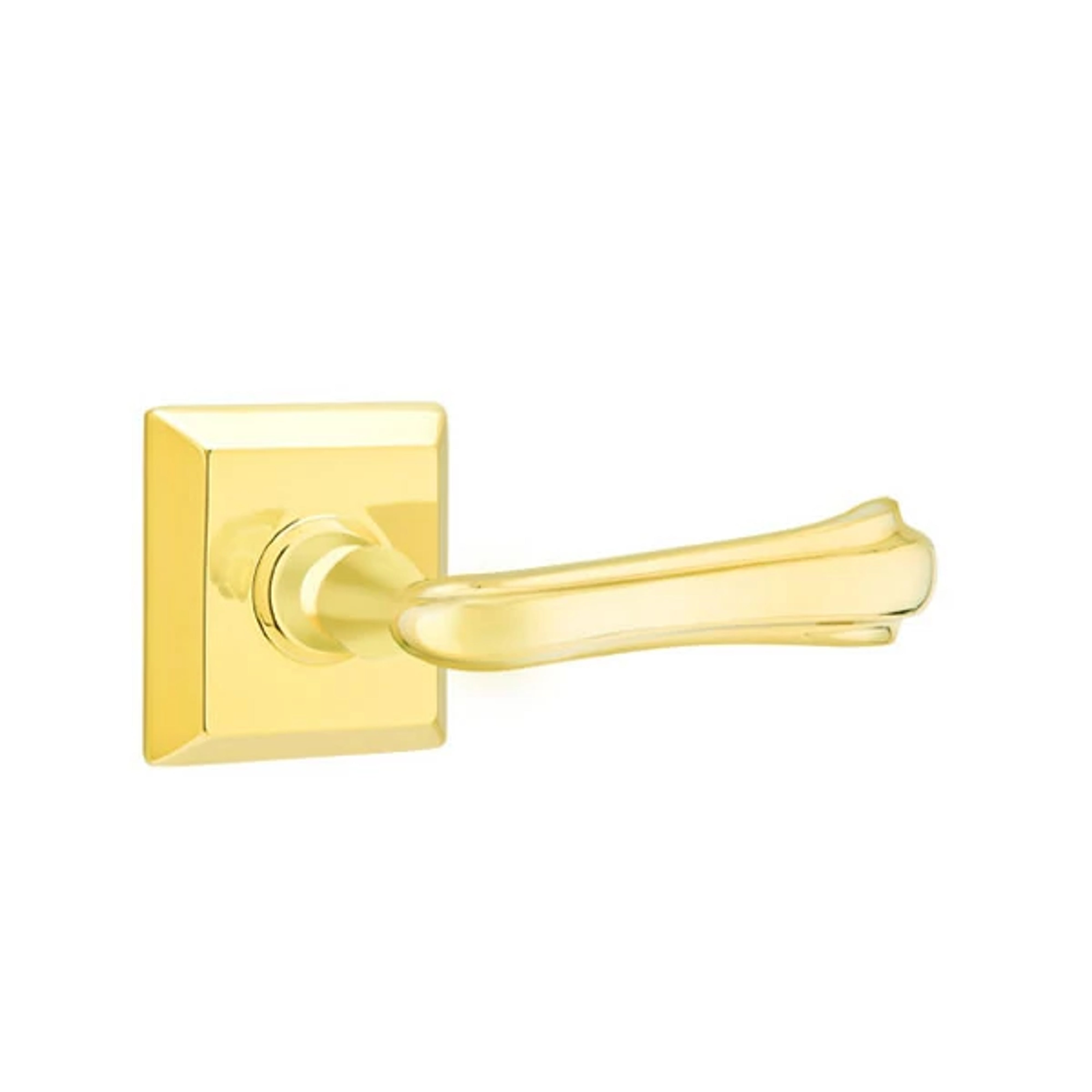 Emtek Concealed Fastener Wembley Lever Set with Quincy Rosette