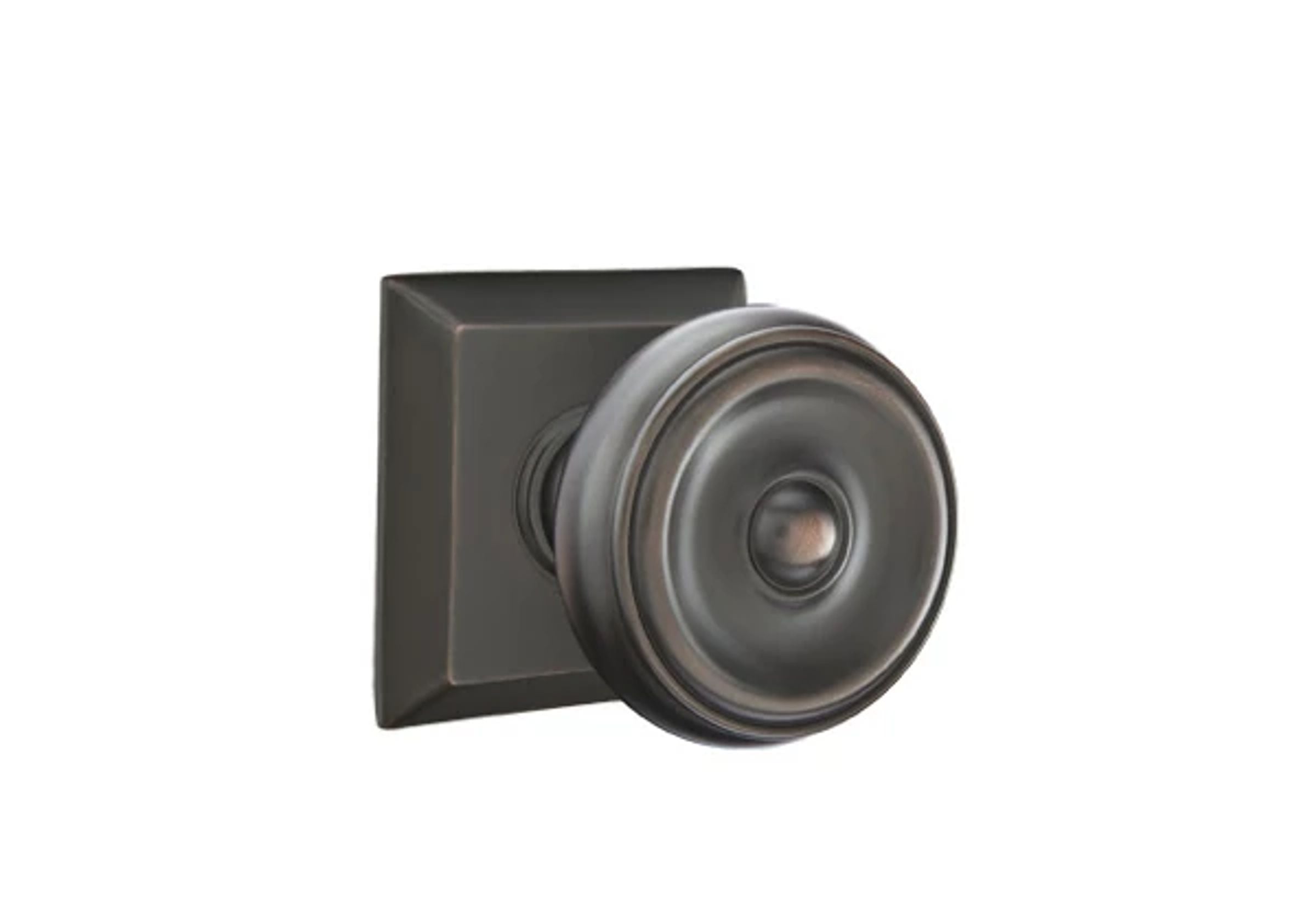 Emtek Waverly Knob Set with Quincy Rosette