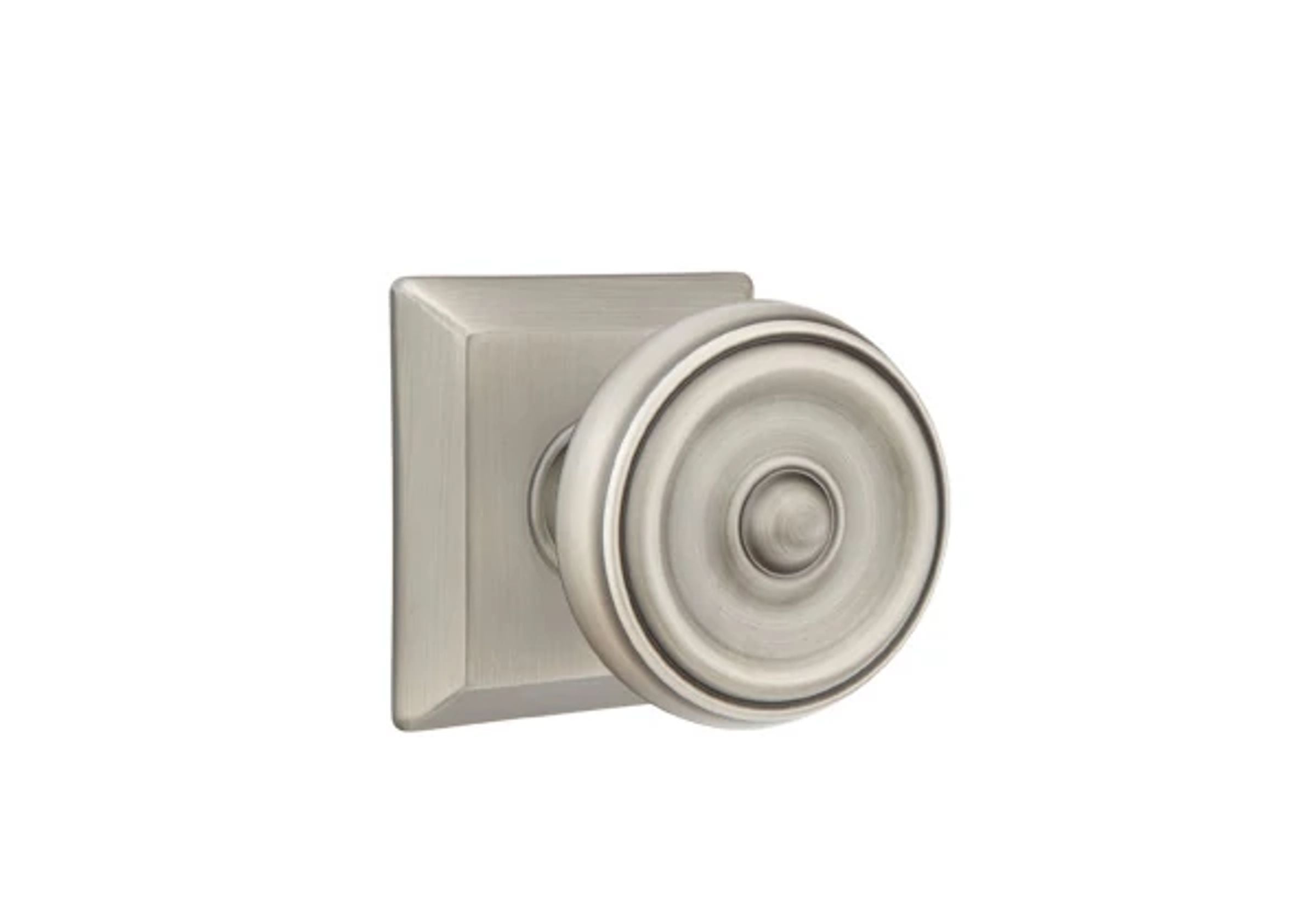 Emtek Waverly Knob Set with Quincy Rosette