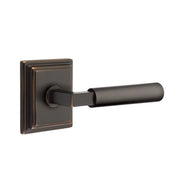 Emtek Hercules Lever Set with Wilshire Rosette