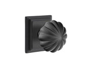 Emtek Melon Knob Set with Wilshire Rosette
