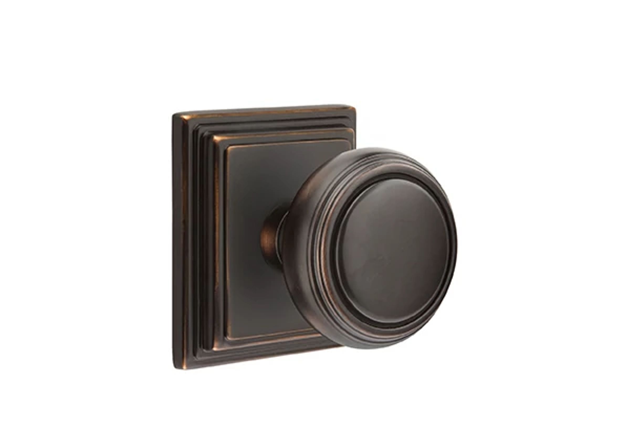 Emtek Norwich Knob Set with Wilshire Rosette