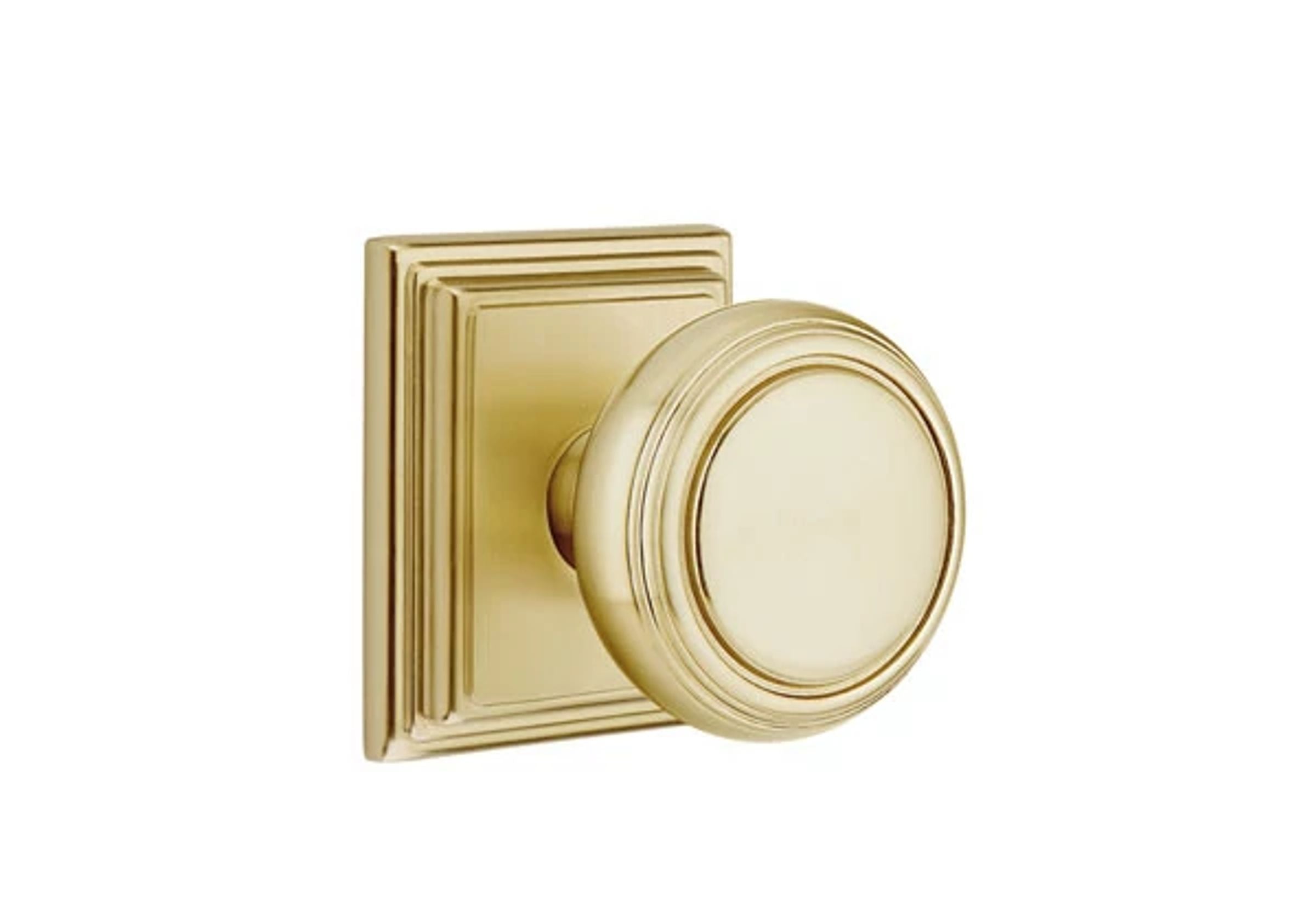 Emtek Concealed Fastener Norwich Knob Set with Wilshire Rosette
