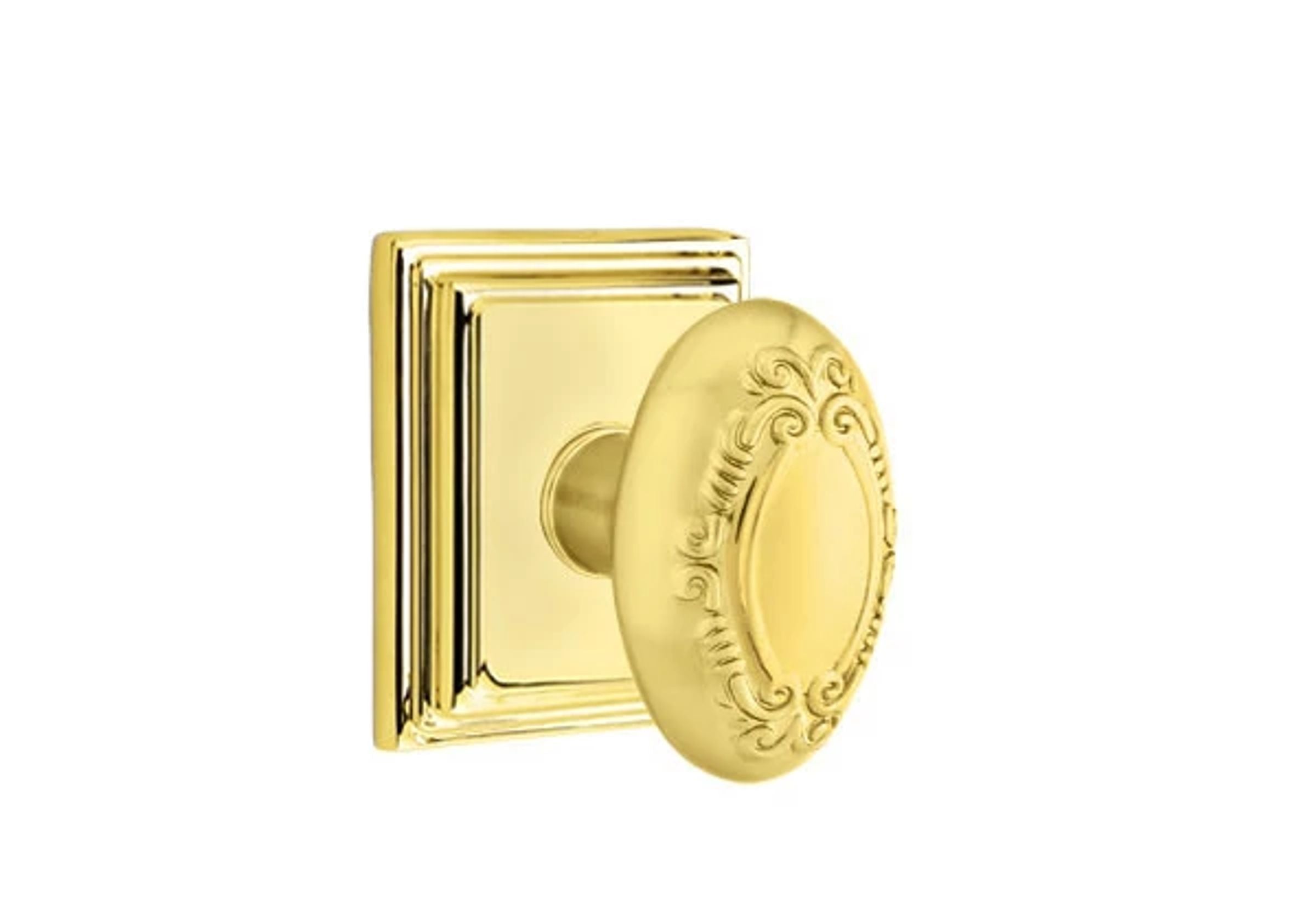 Emtek Victoria Knob Set with Wilshire Rosette