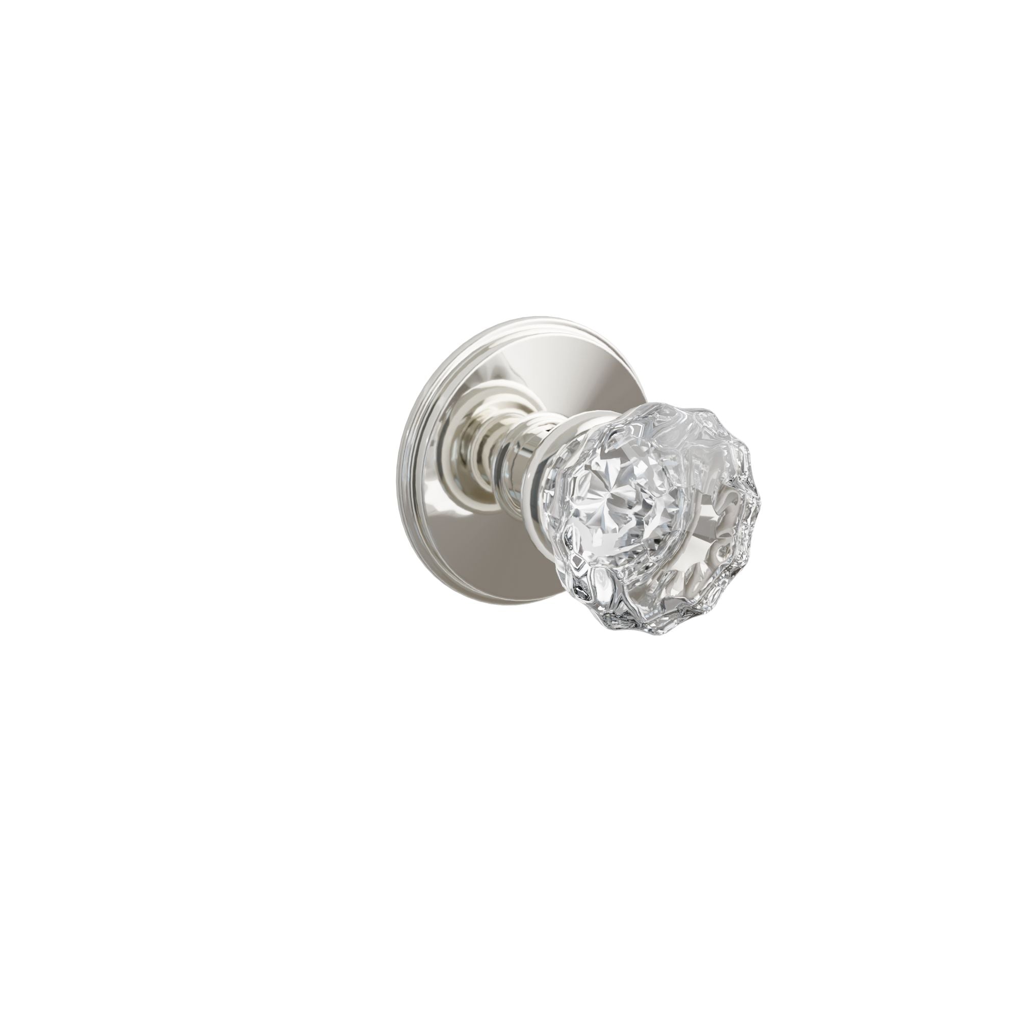 Emtek Astoria Glass Knob Set with Watford Rosette
