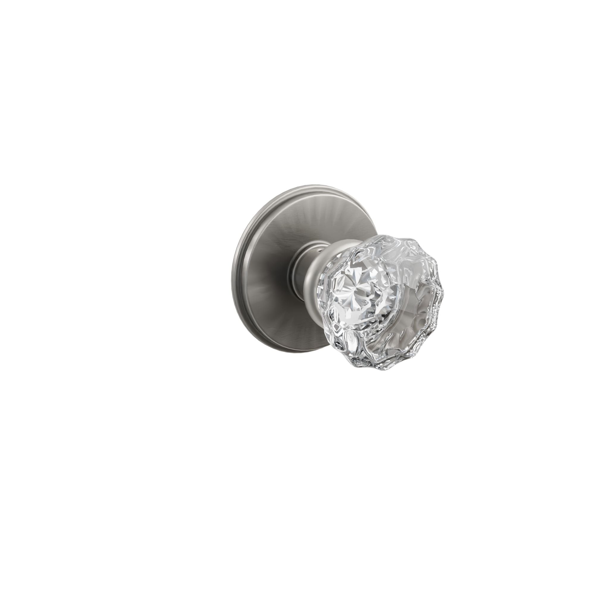 Emtek Astoria Glass Knob Set with Watford Rosette