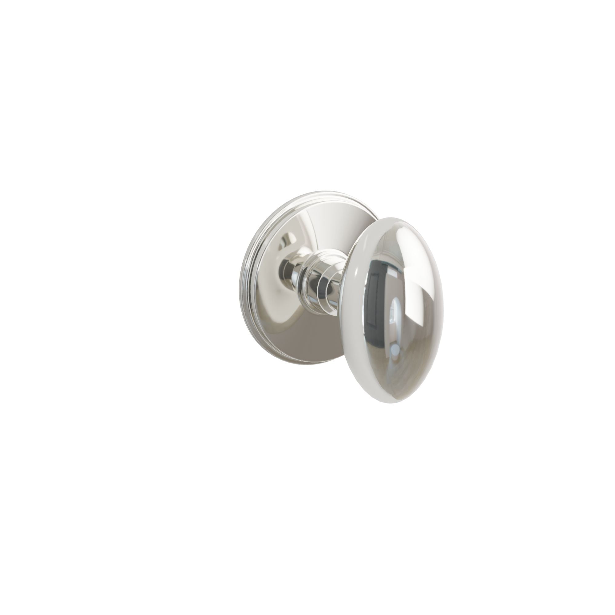 Emtek Concealed Fastener Egg Knob Set With Watford Rosette