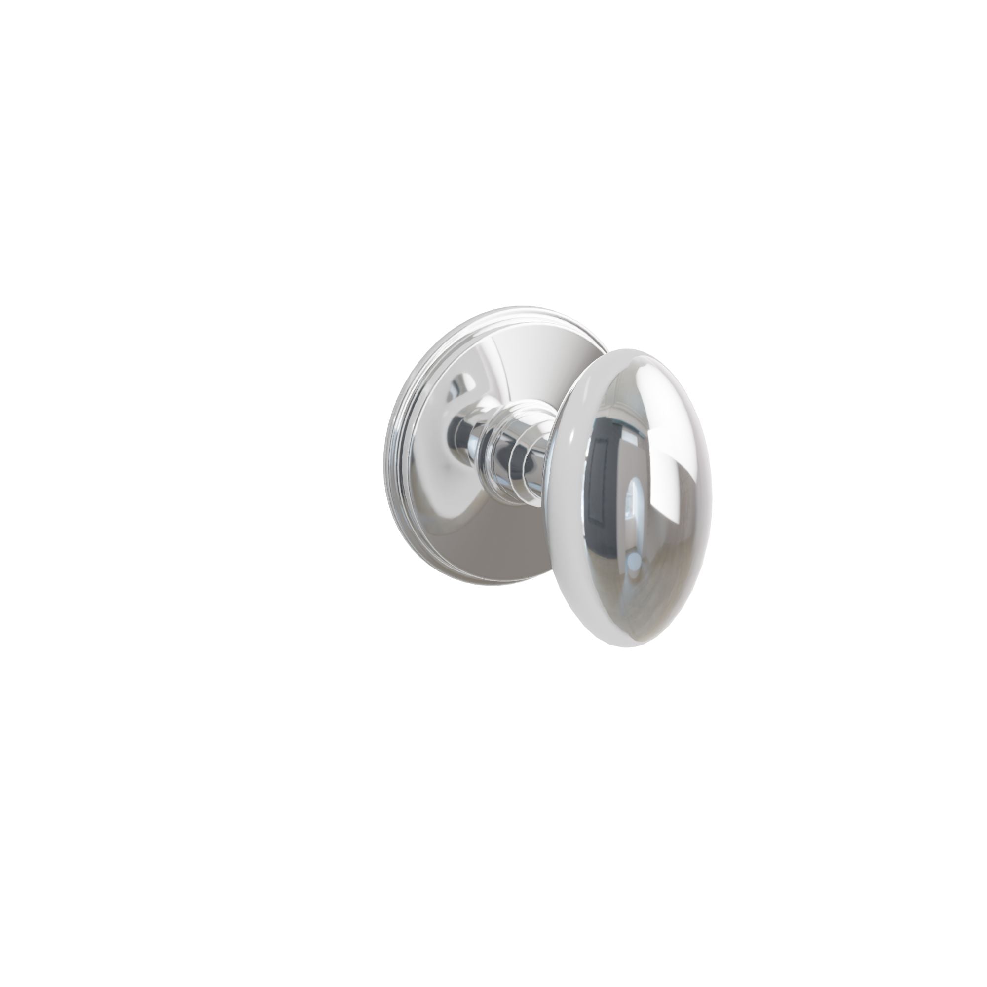 Emtek Concealed Fastener Egg Knob Set With Watford Rosette