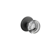 Emtek Concealed Fastener Georgetown Glass Knob Set With Watford Rosette