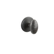 Emtek Hammered Egg Knob Set with Watford Rosette