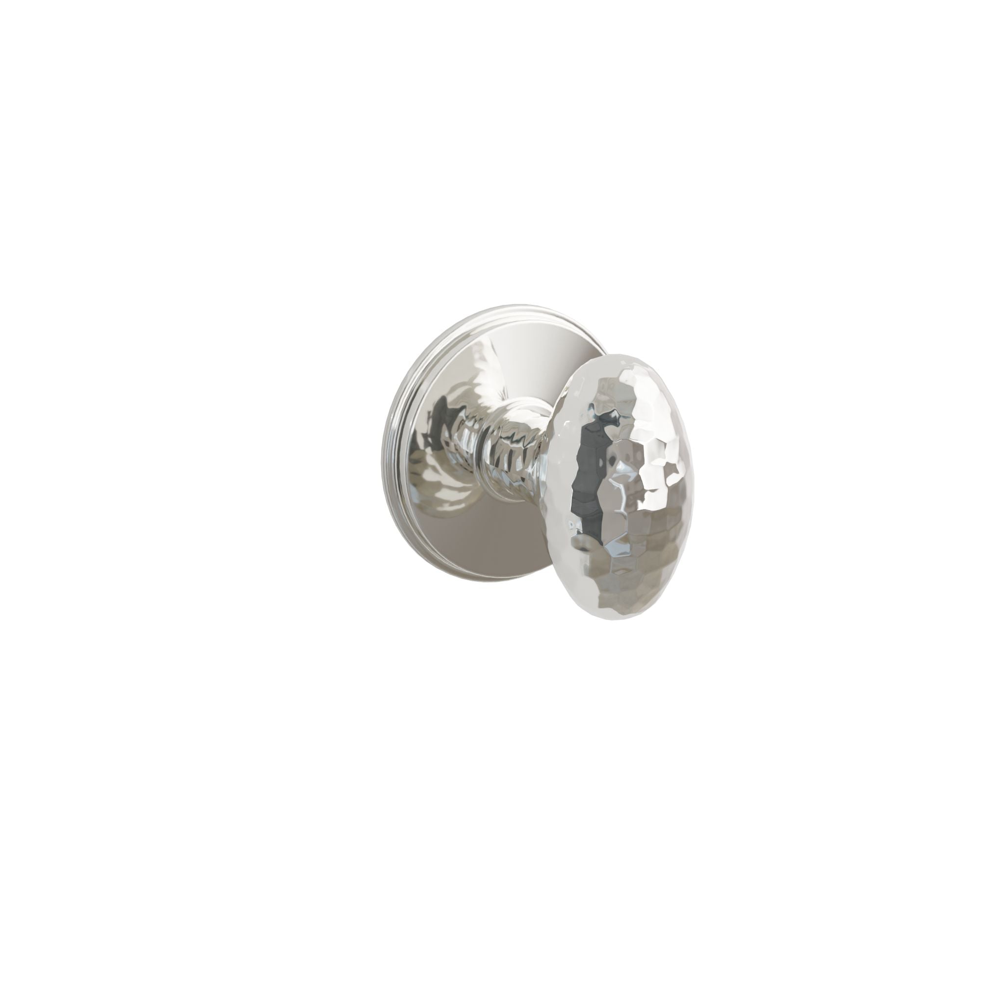 Emtek Hammered Egg Knob Set with Watford Rosette