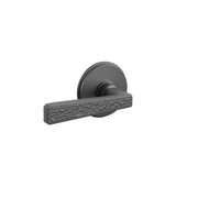 Emtek Concealed Fastener Hammered Lever Set With Watford Rosette
