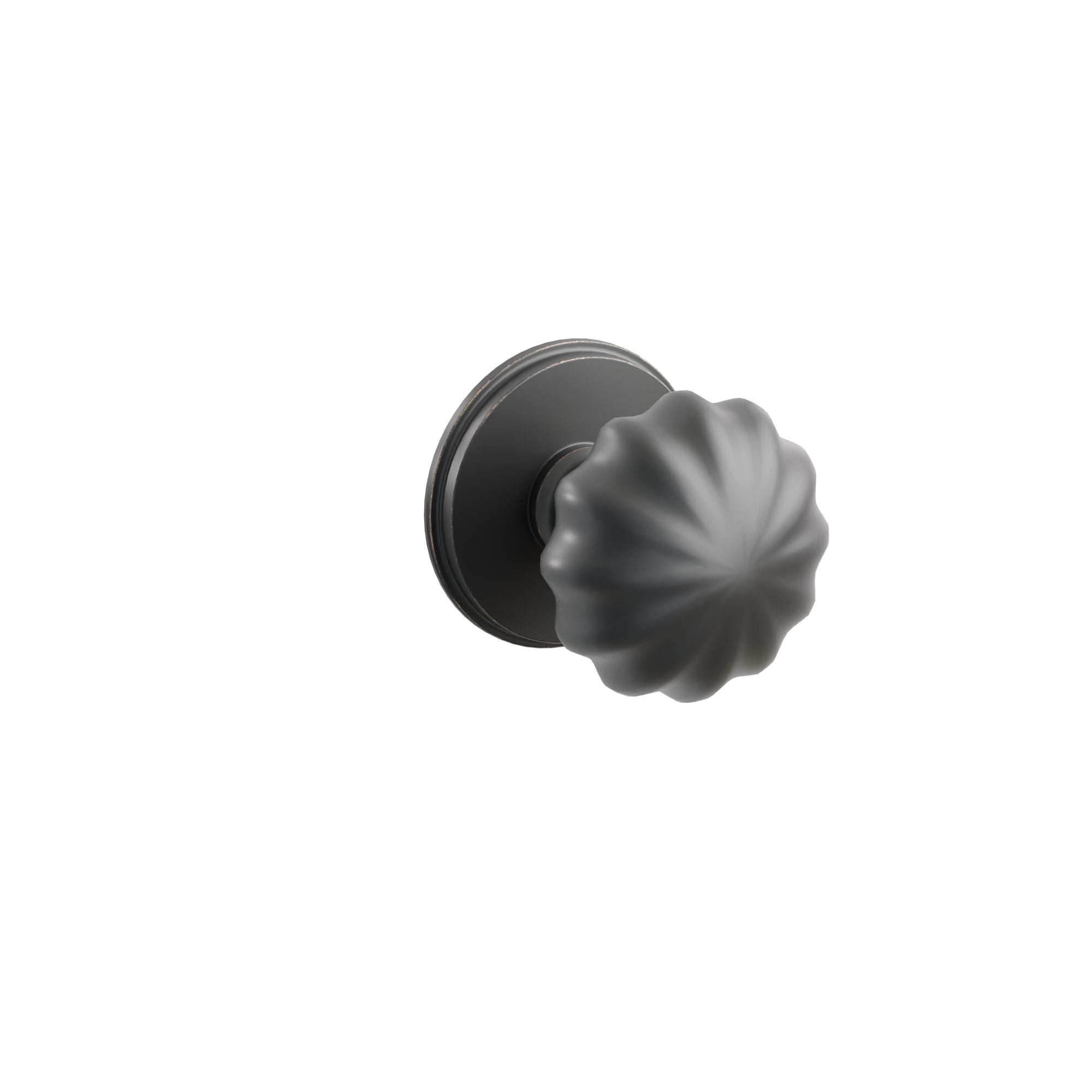 Emtek Melon Knob Set with Watford Rosette