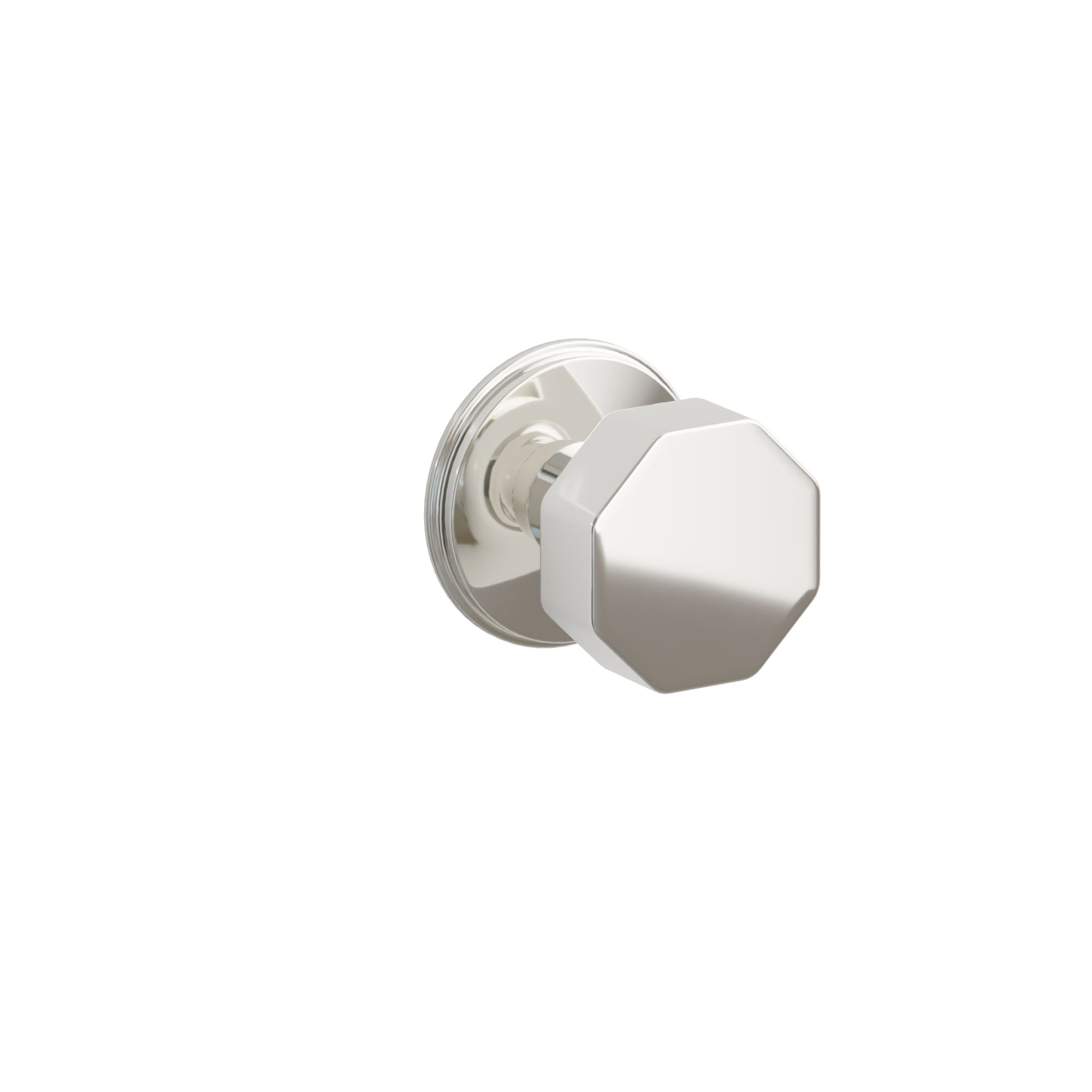 Emtek Octagon Knob Set with Watford Rosette