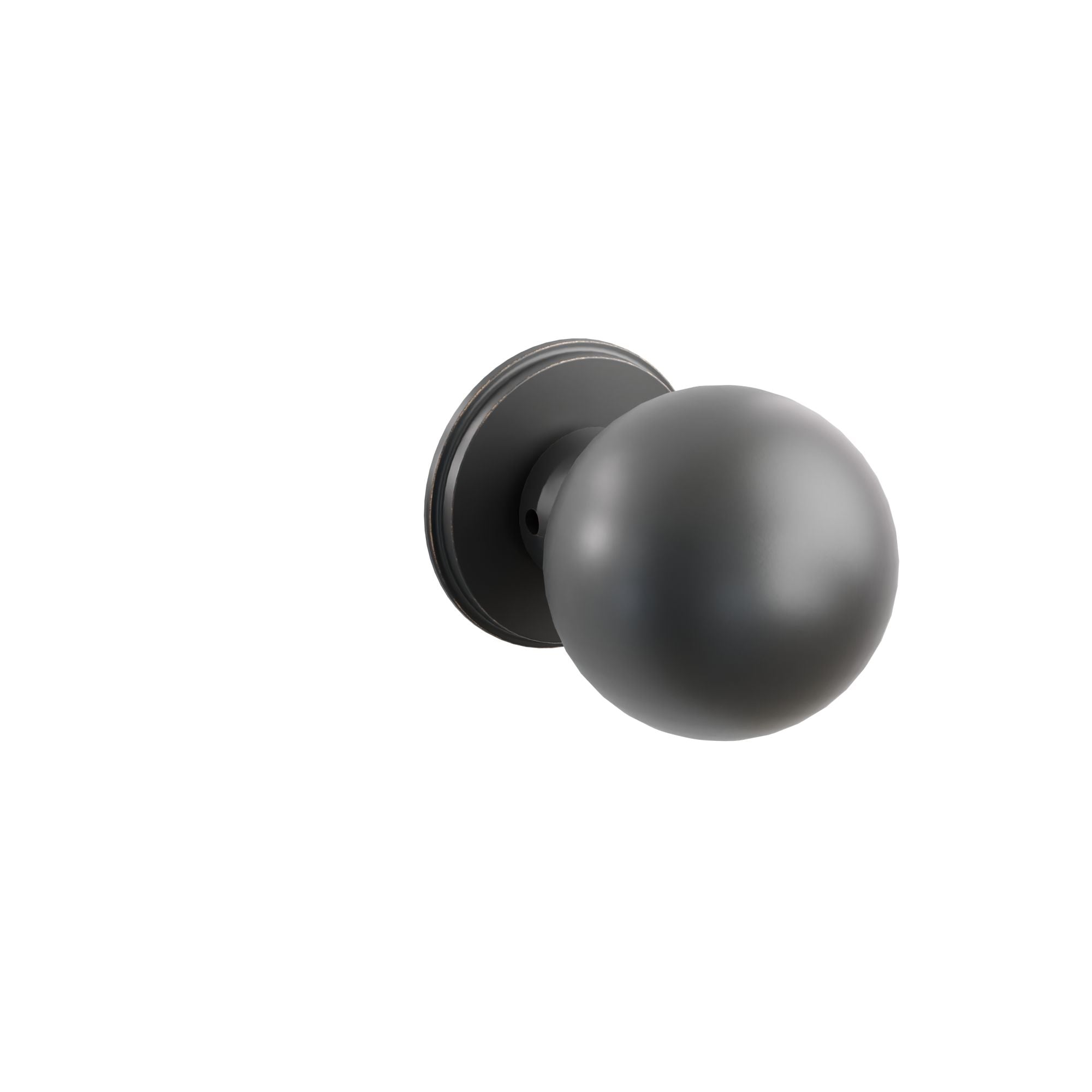 Emtek Concealed Fastener Orb Knob Set With Watford Rosette