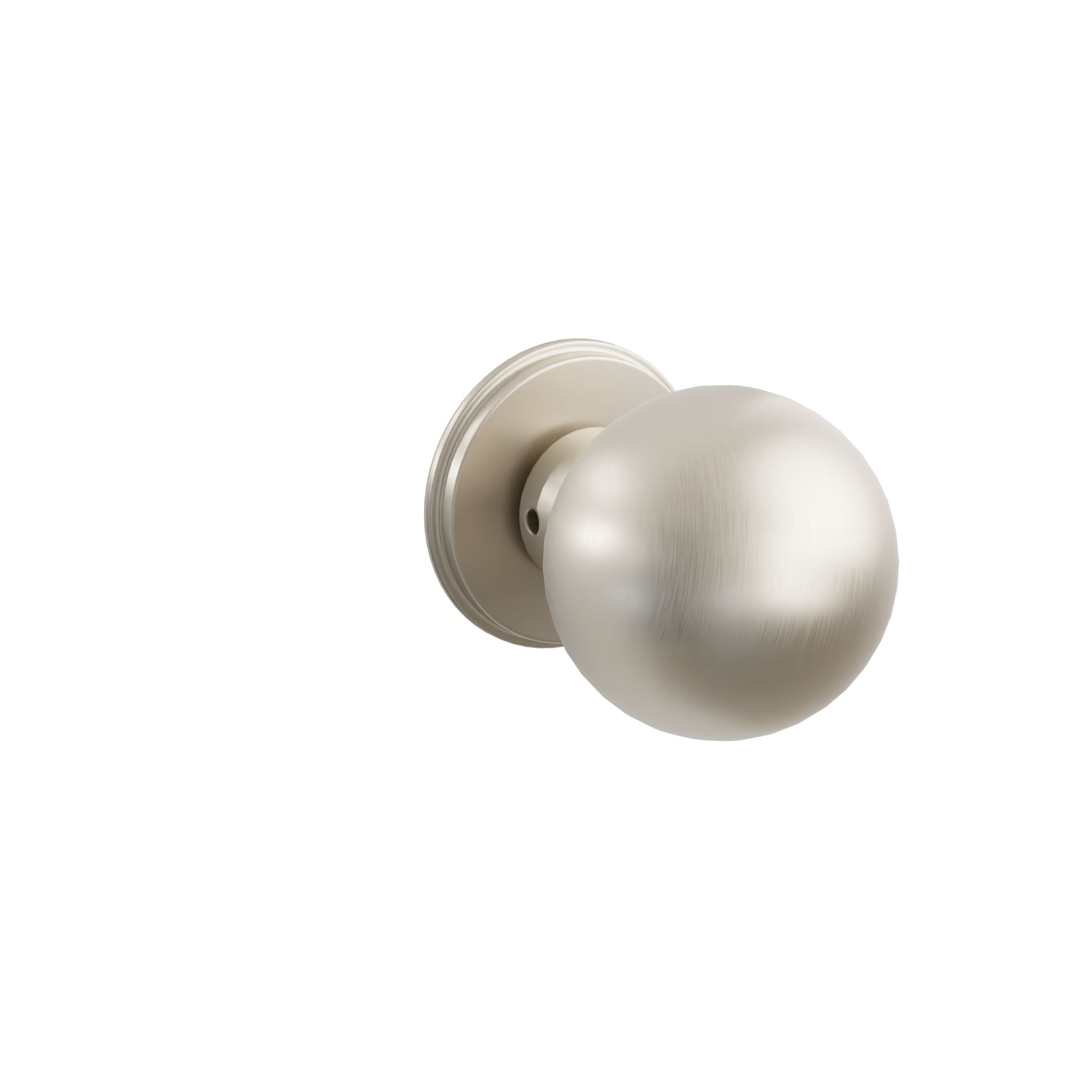 Emtek Concealed Fastener Orb Knob Set With Watford Rosette
