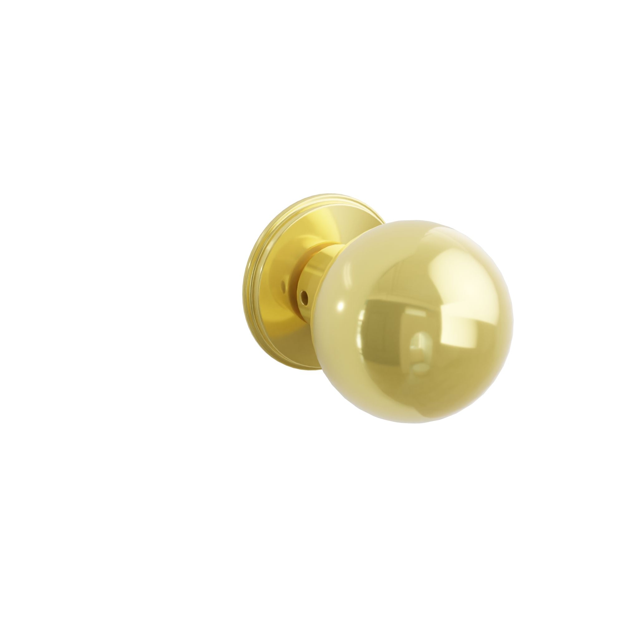 Emtek Concealed Fastener Orb Knob Set With Watford Rosette