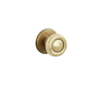 Emtek Concealed Fastener Ribbon & Reed Knob Set With Watford Rosette