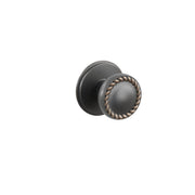Emtek Rope Knob Set with Watford Rosette