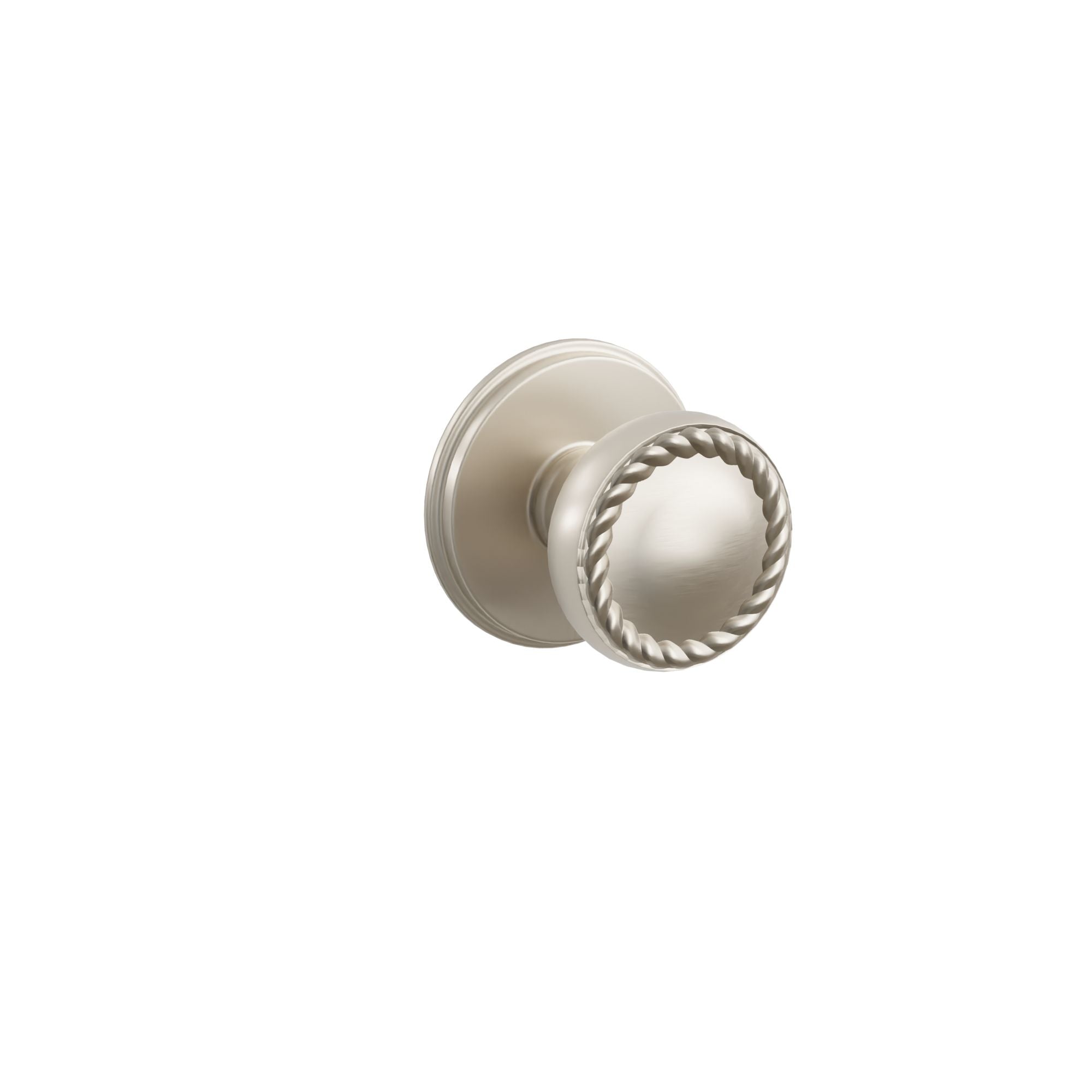 Emtek Concealed Fastener Rope Knob Set With Watford Rosette