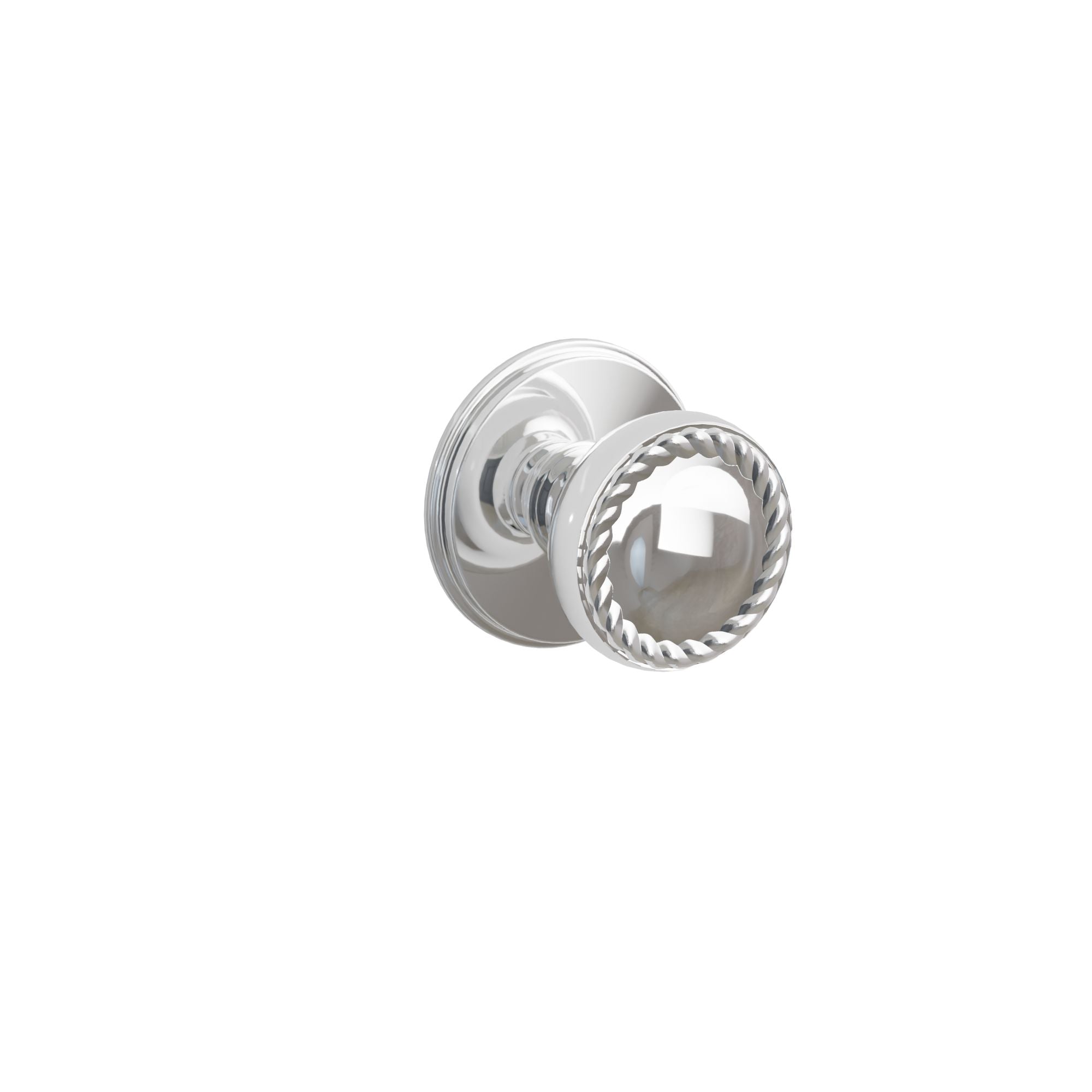 Emtek Concealed Fastener Rope Knob Set With Watford Rosette