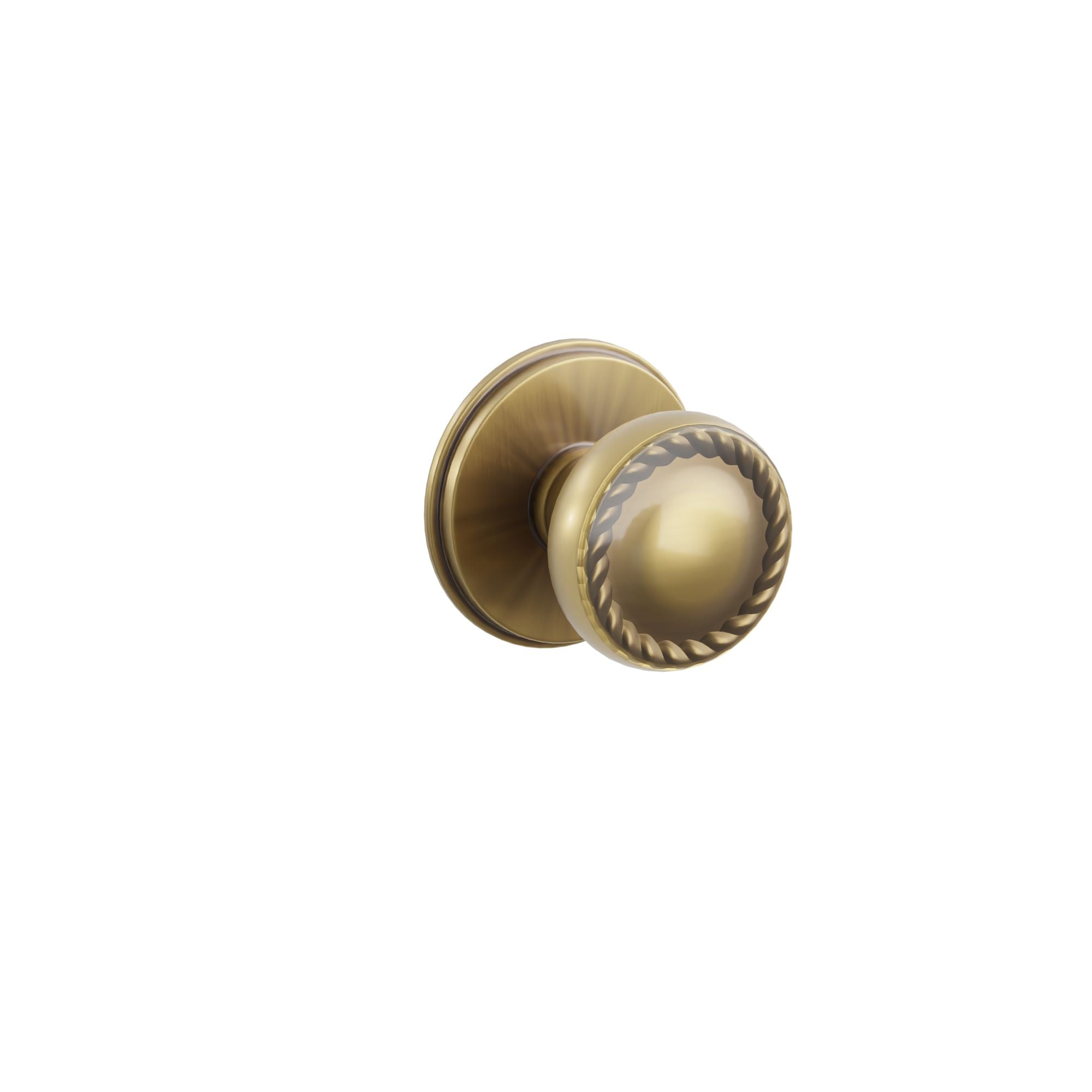 Emtek Rope Knob Set with Watford Rosette