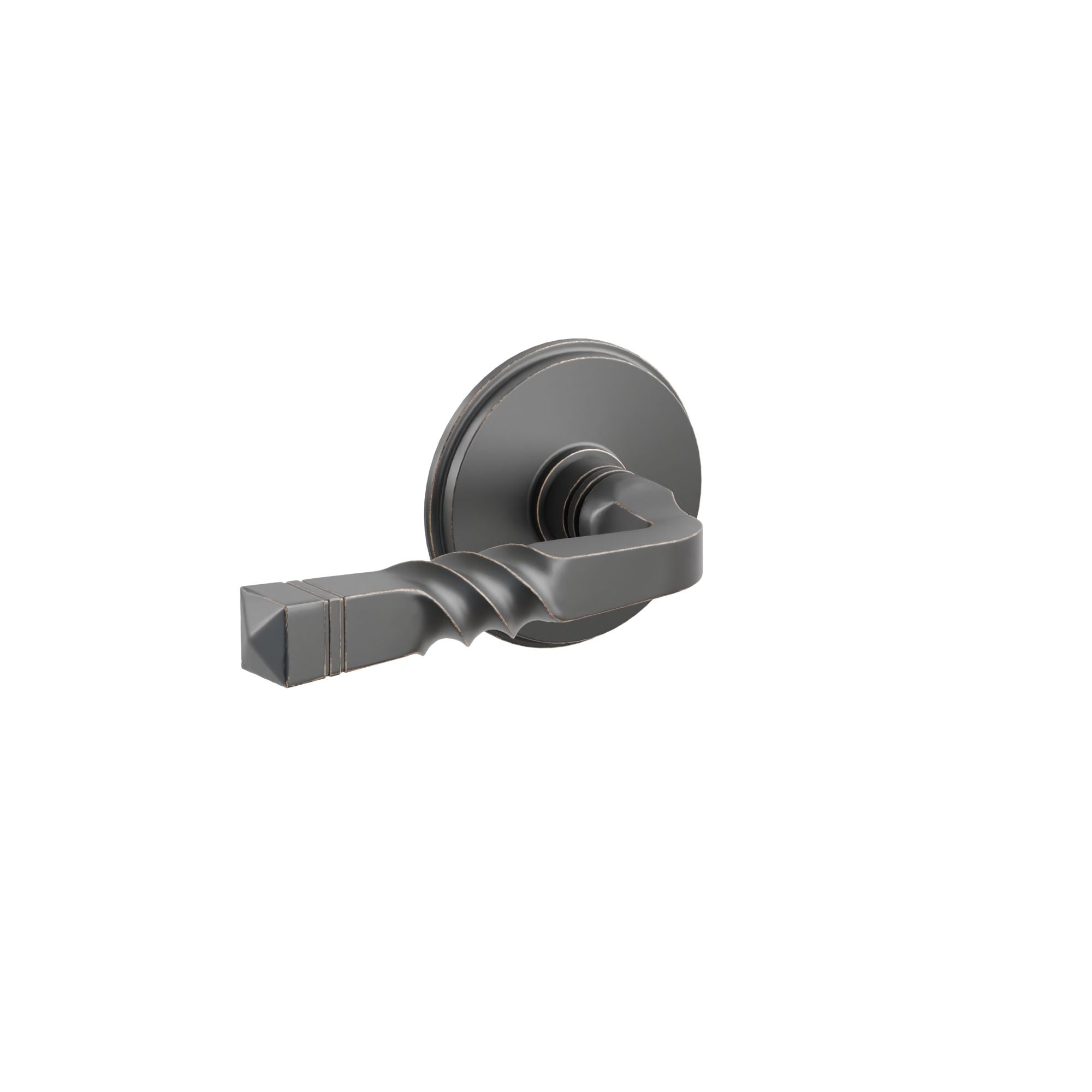 Emtek Concealed Fastener Santa Fe Lever Set With Watford Rosette