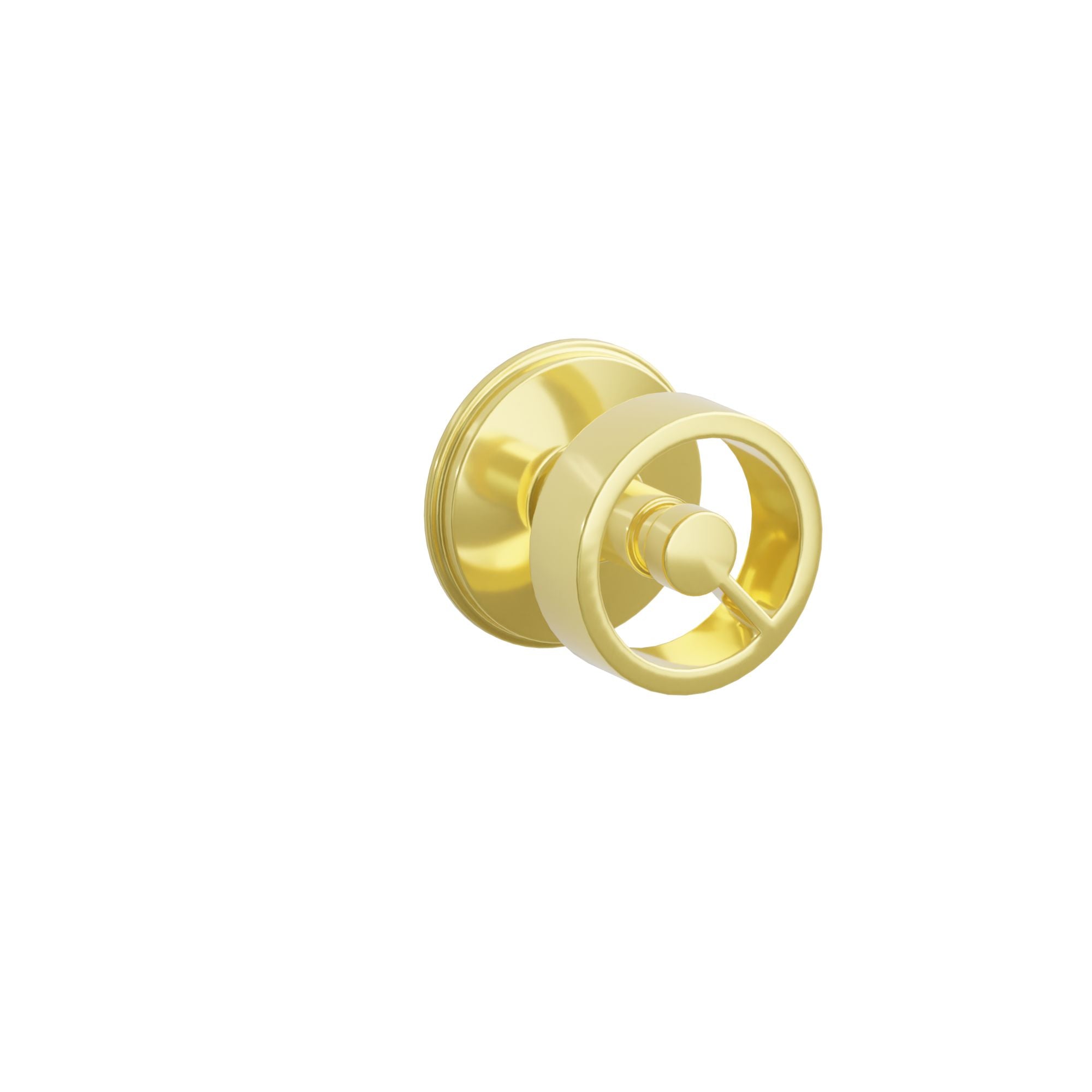 Emtek Concealed Fastener Spoke Knob Set With Watford Rosette