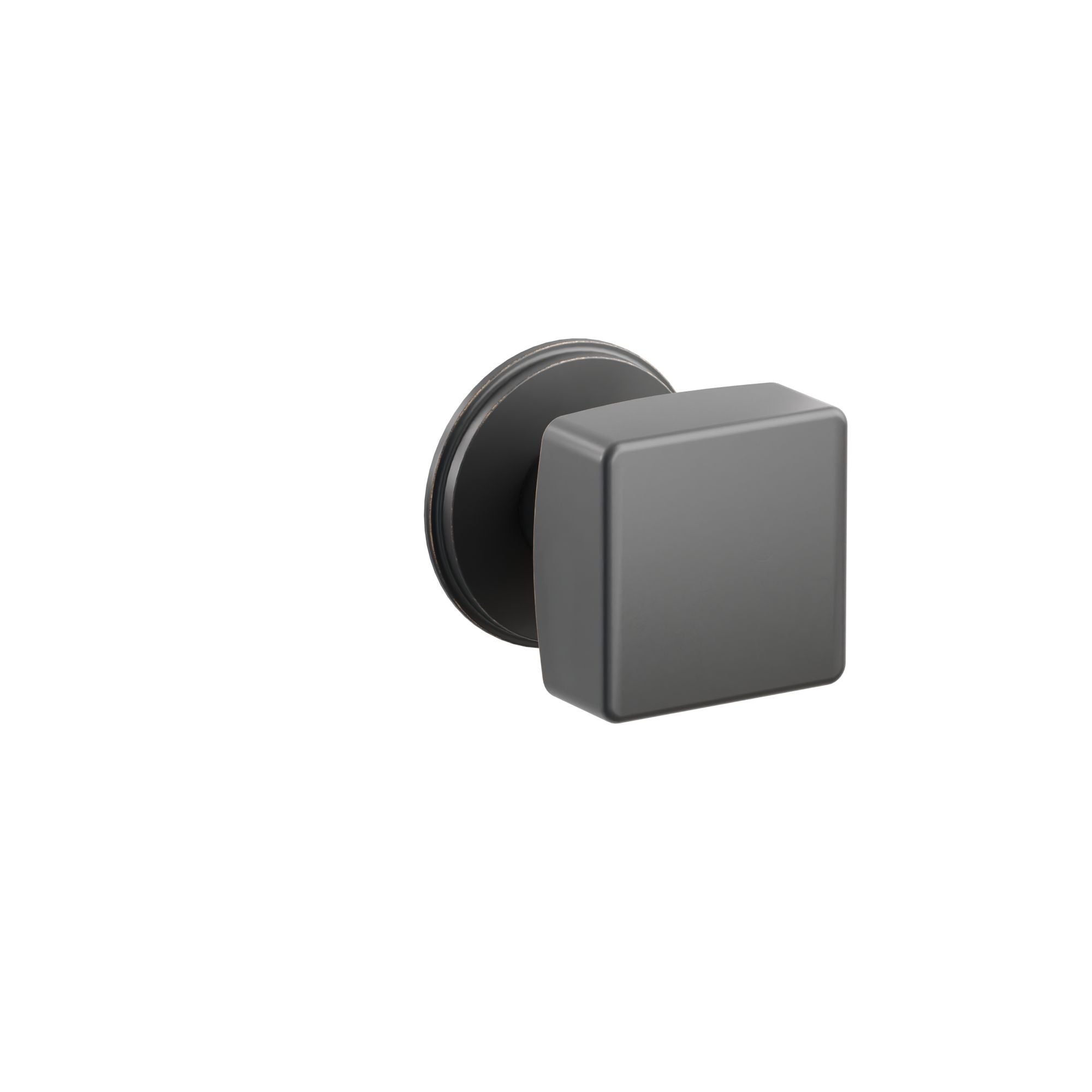 Emtek Square Knob Set with Watford Rosette