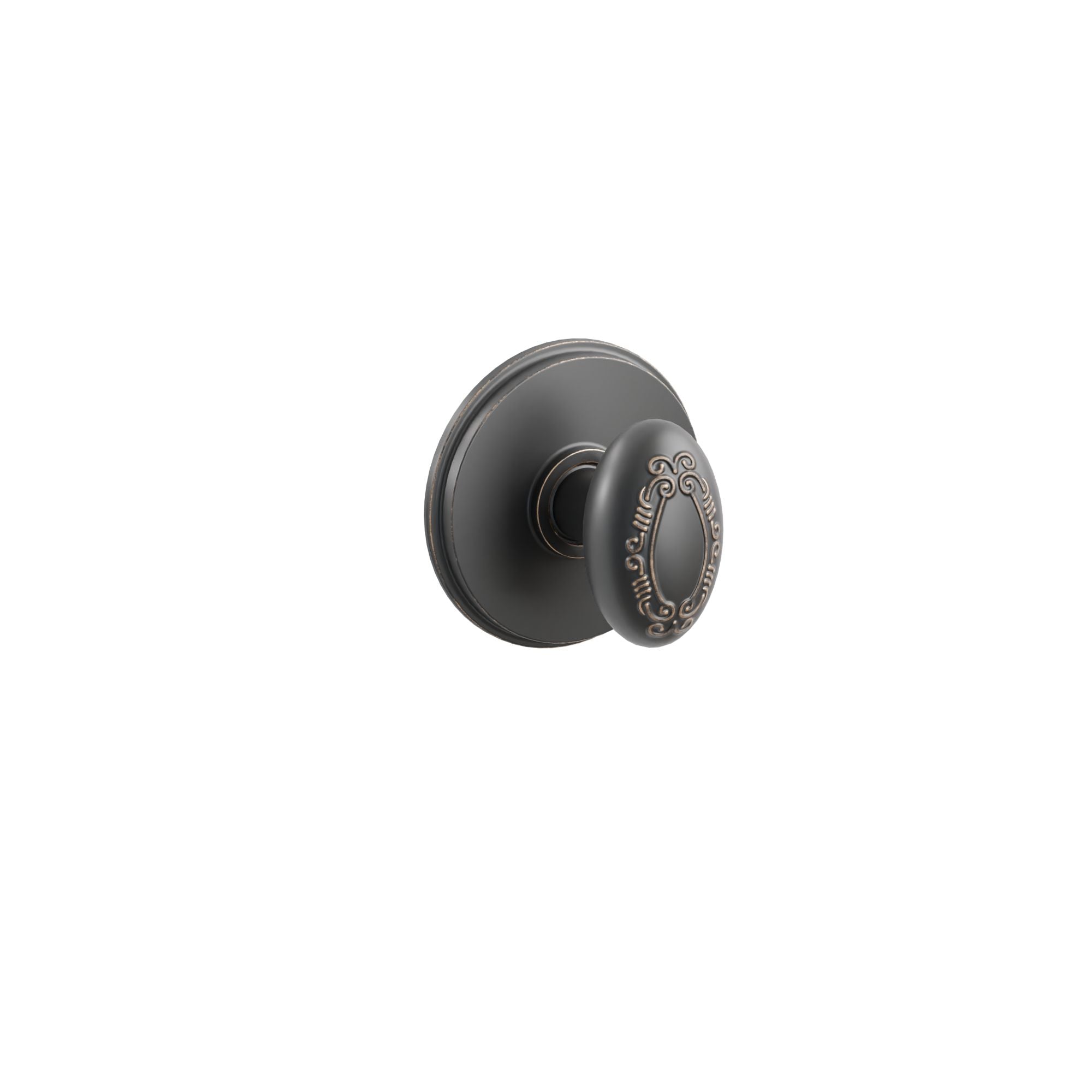 Emtek Concealed Fastener Victoria Knob Set With Watford Rosette