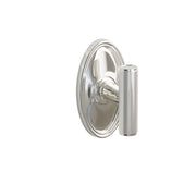 Emtek Ace Knurled Knob Set with Oval Rosette