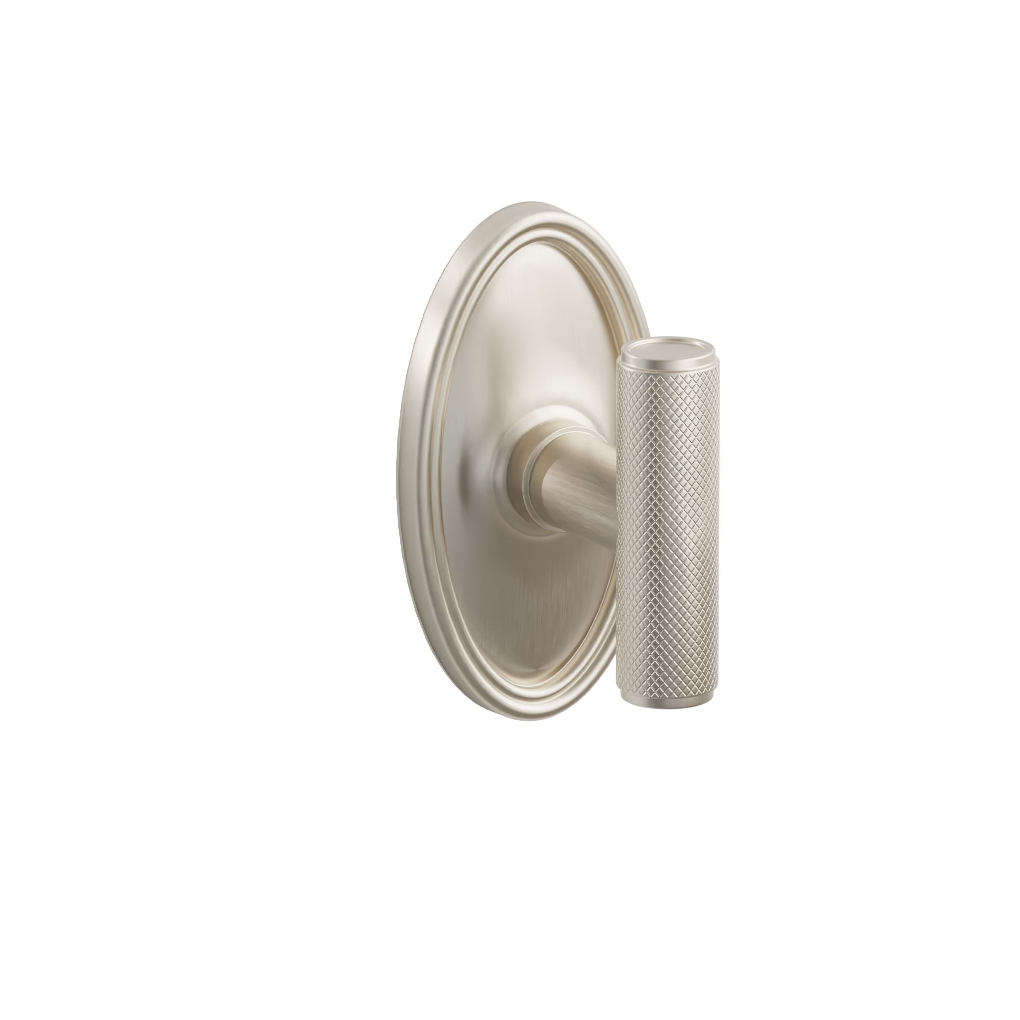 Emtek Ace Knurled Knob Set with Oval Rosette