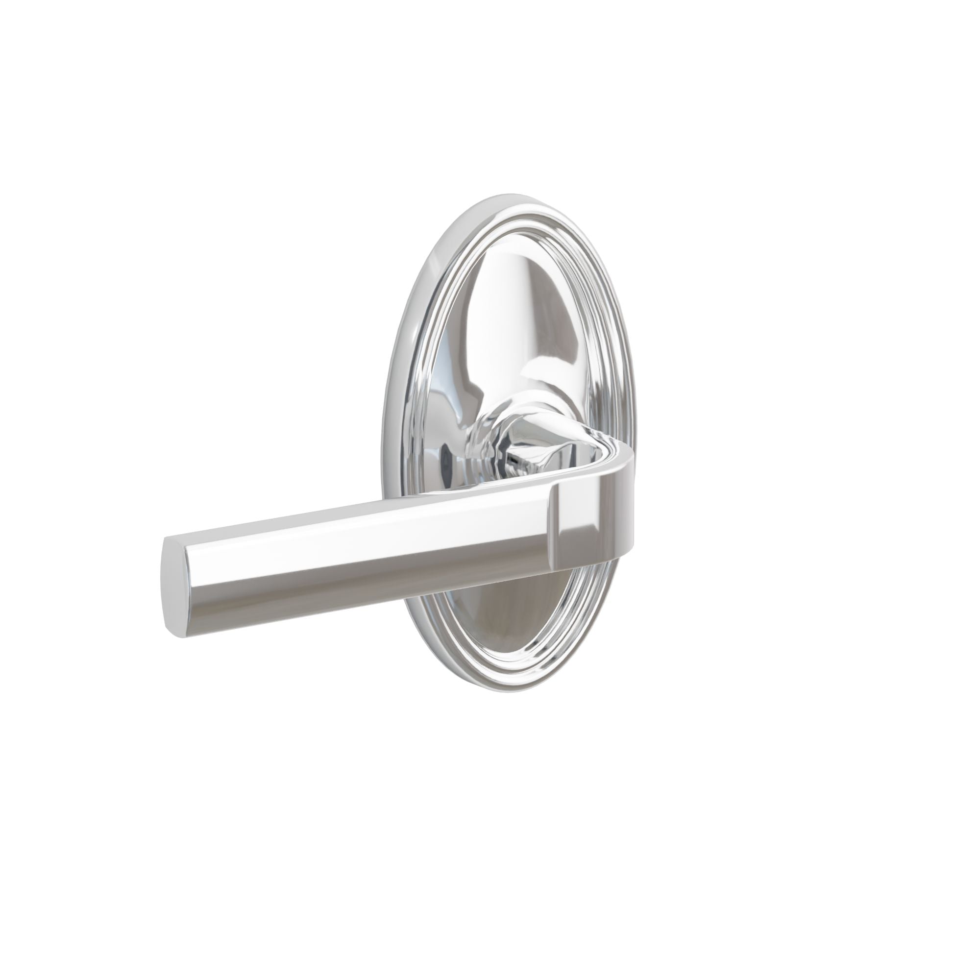 Emtek Aston Lever Set with Oval Rosette