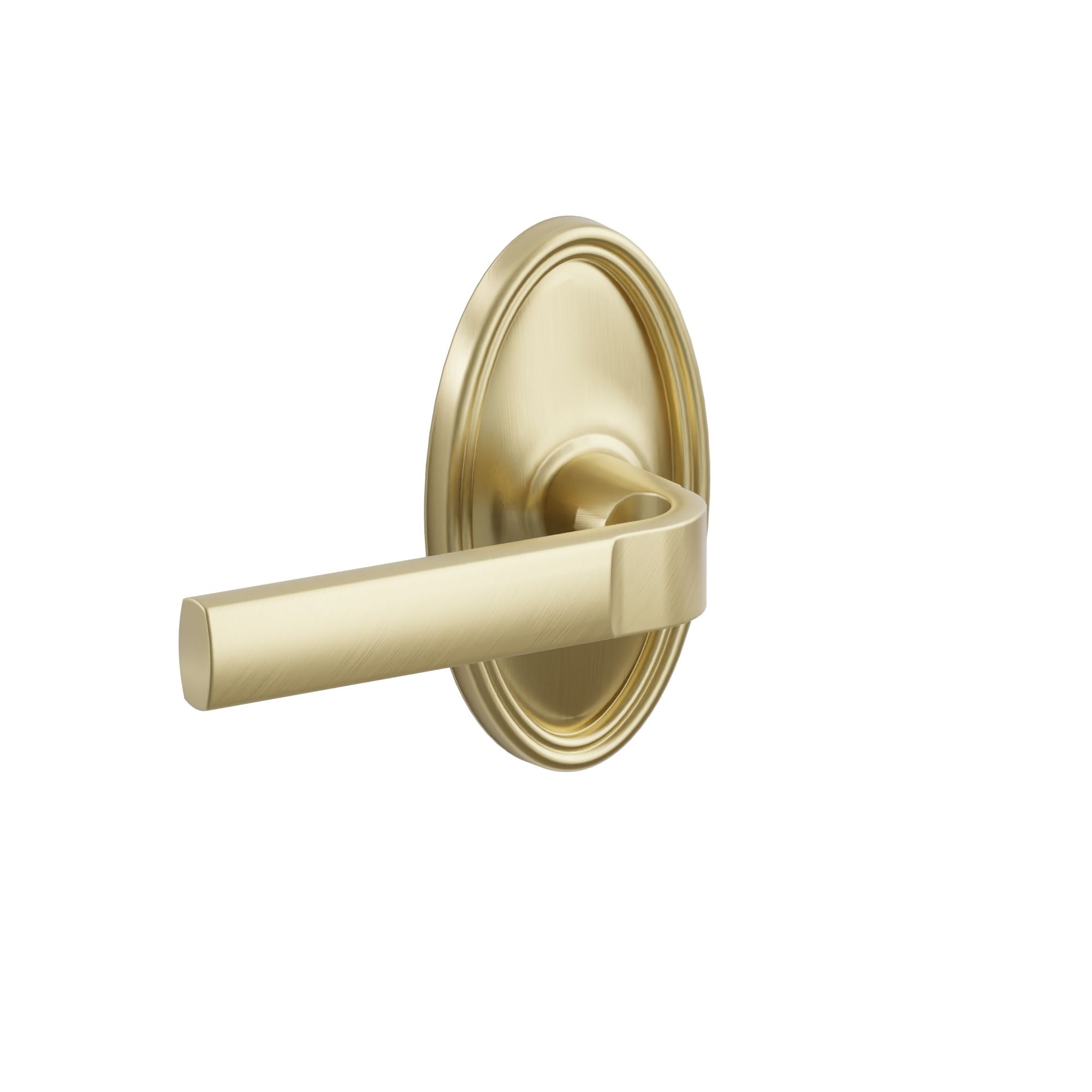 Emtek Aston Lever Set with Oval Rosette