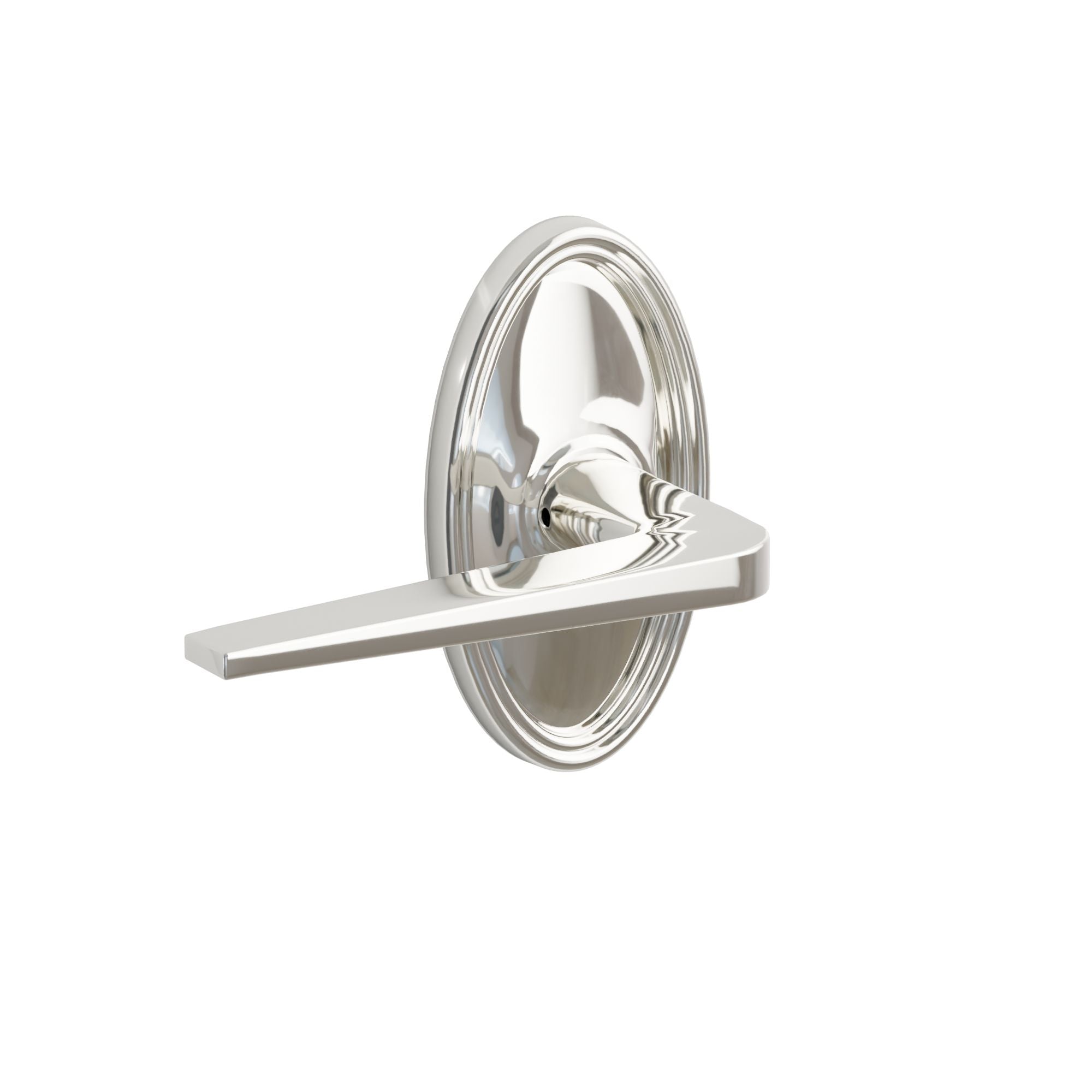 Emtek Aston Lever Set with Oval Rosette