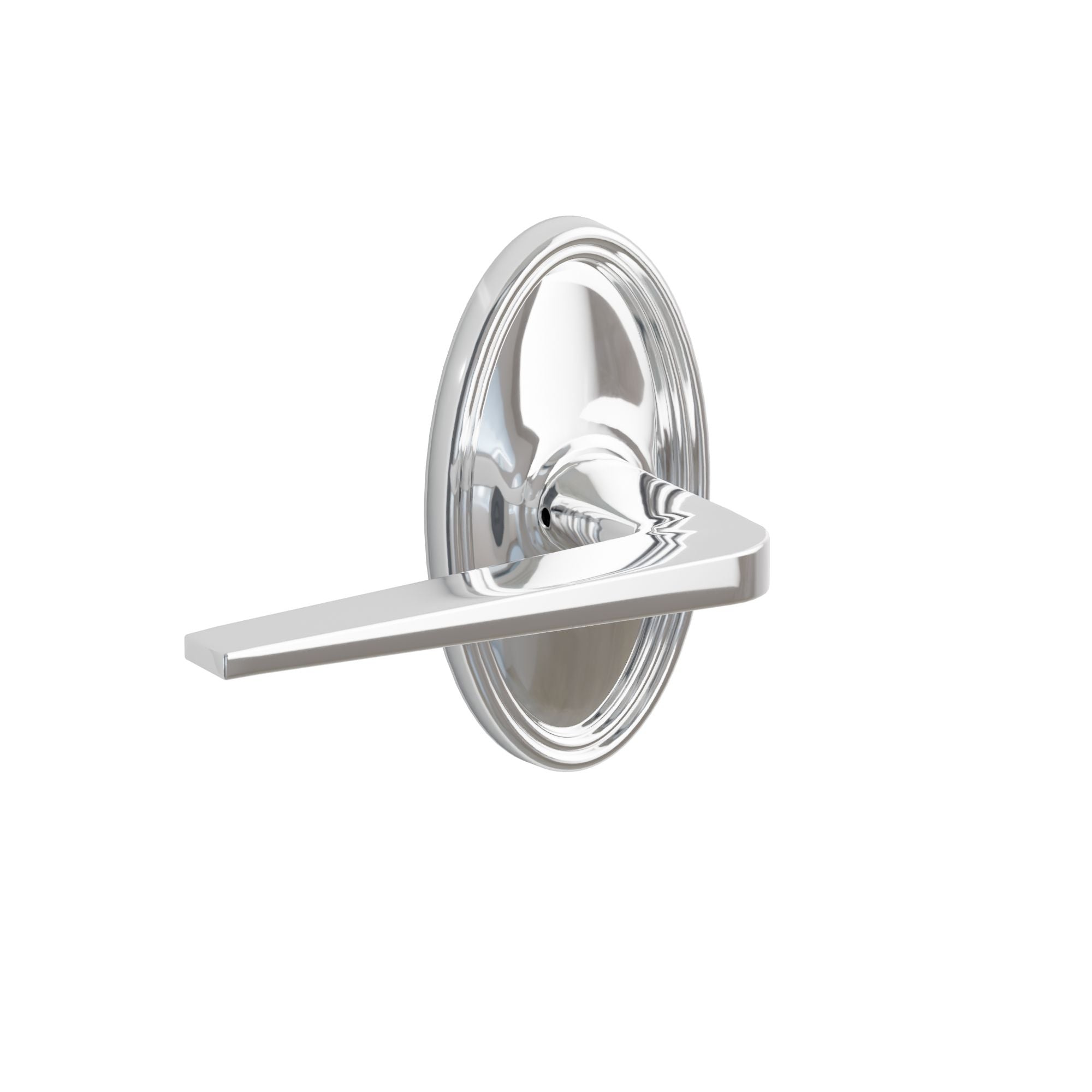 Emtek Concealed Fastener Athena Lever Set With Oval Rosette