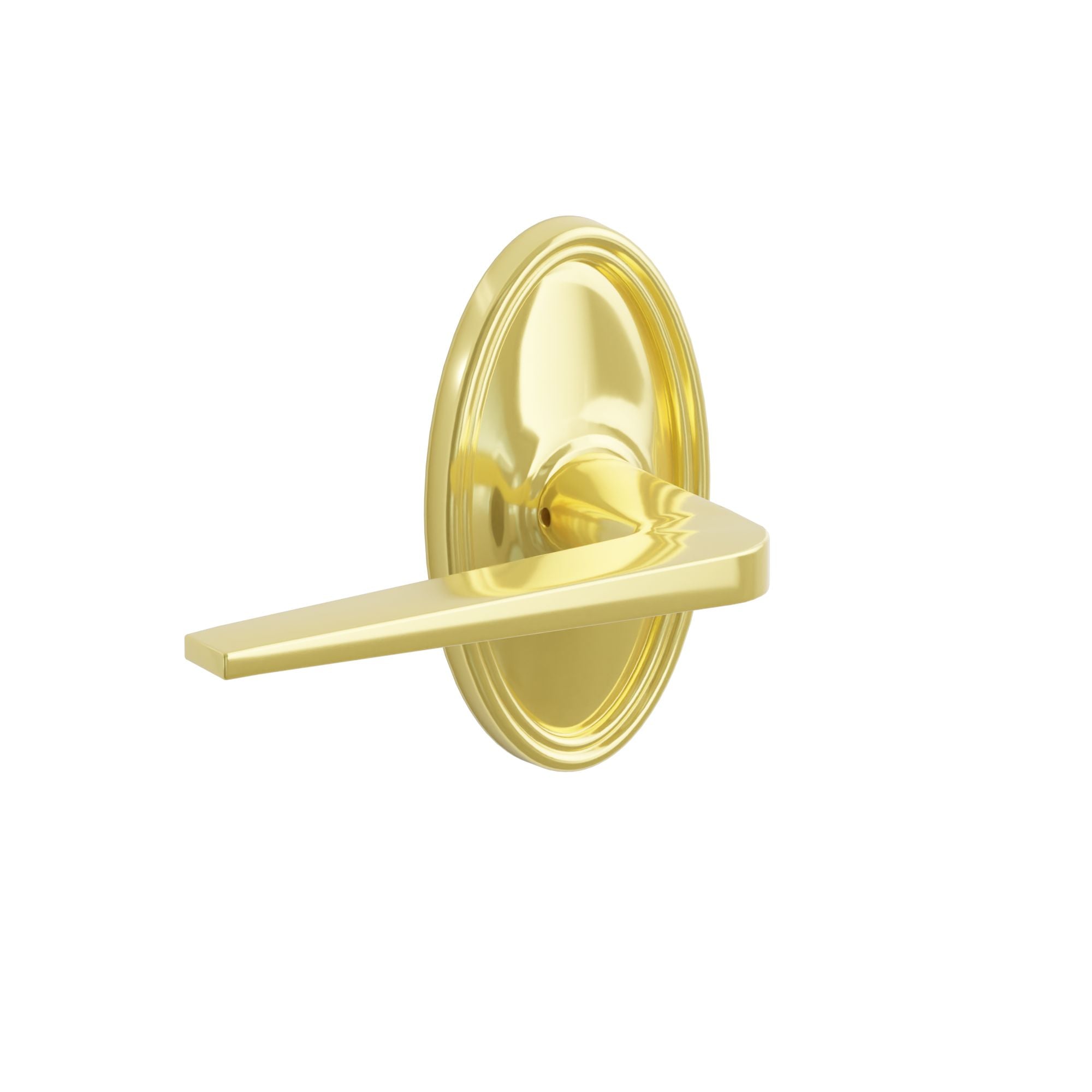 Emtek Aston Lever Set with Oval Rosette