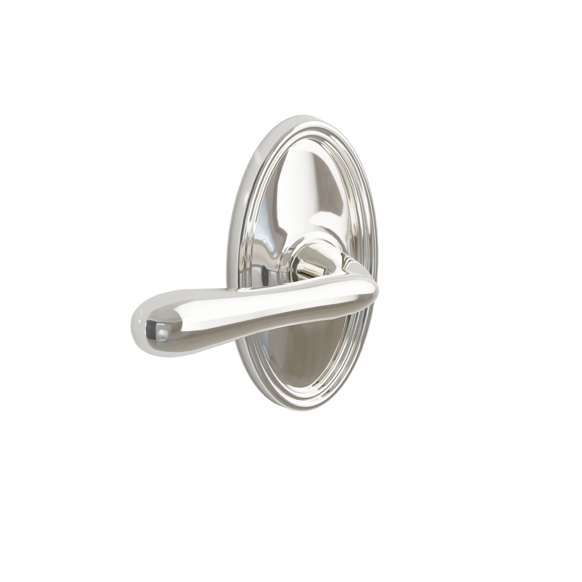 Emtek Aston Lever Set with Oval Rosette