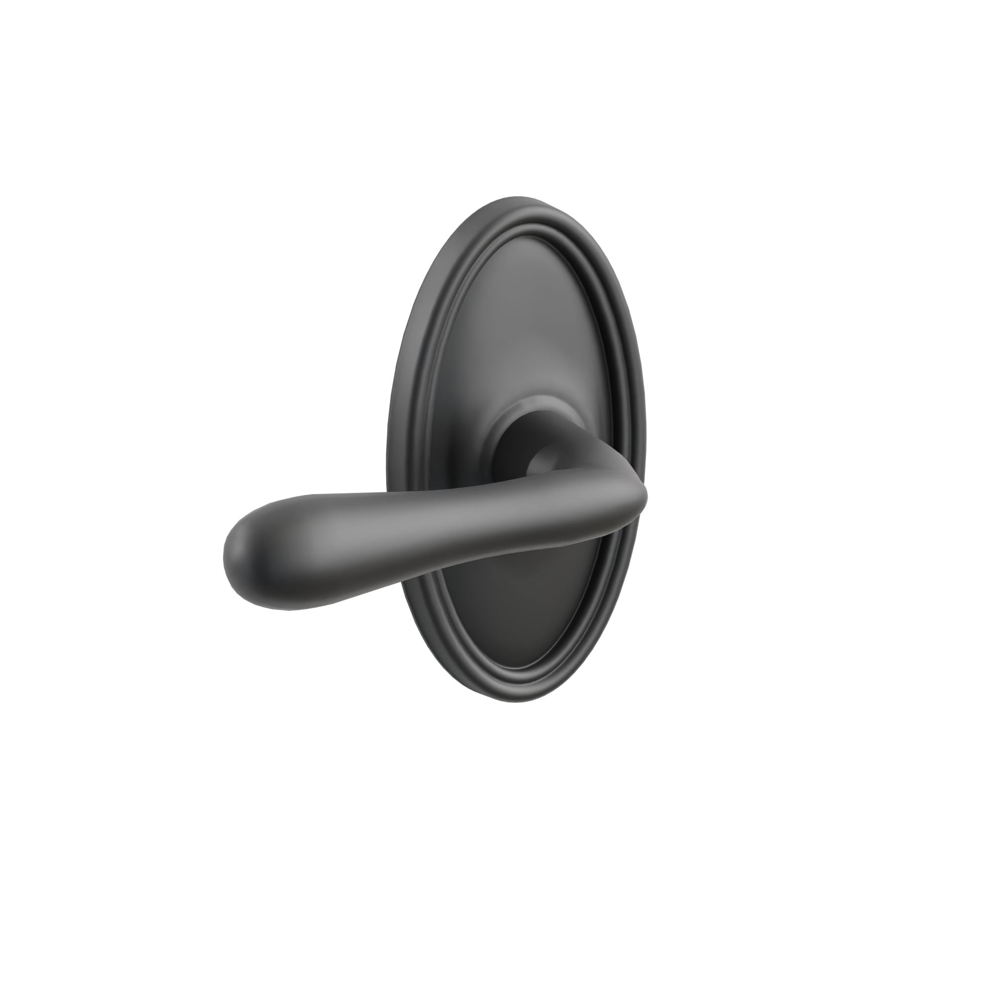 Emtek Basel Lever Set with Oval Rosette