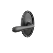 Emtek Concealed Fastener Basel Lever Set With Oval Rosette