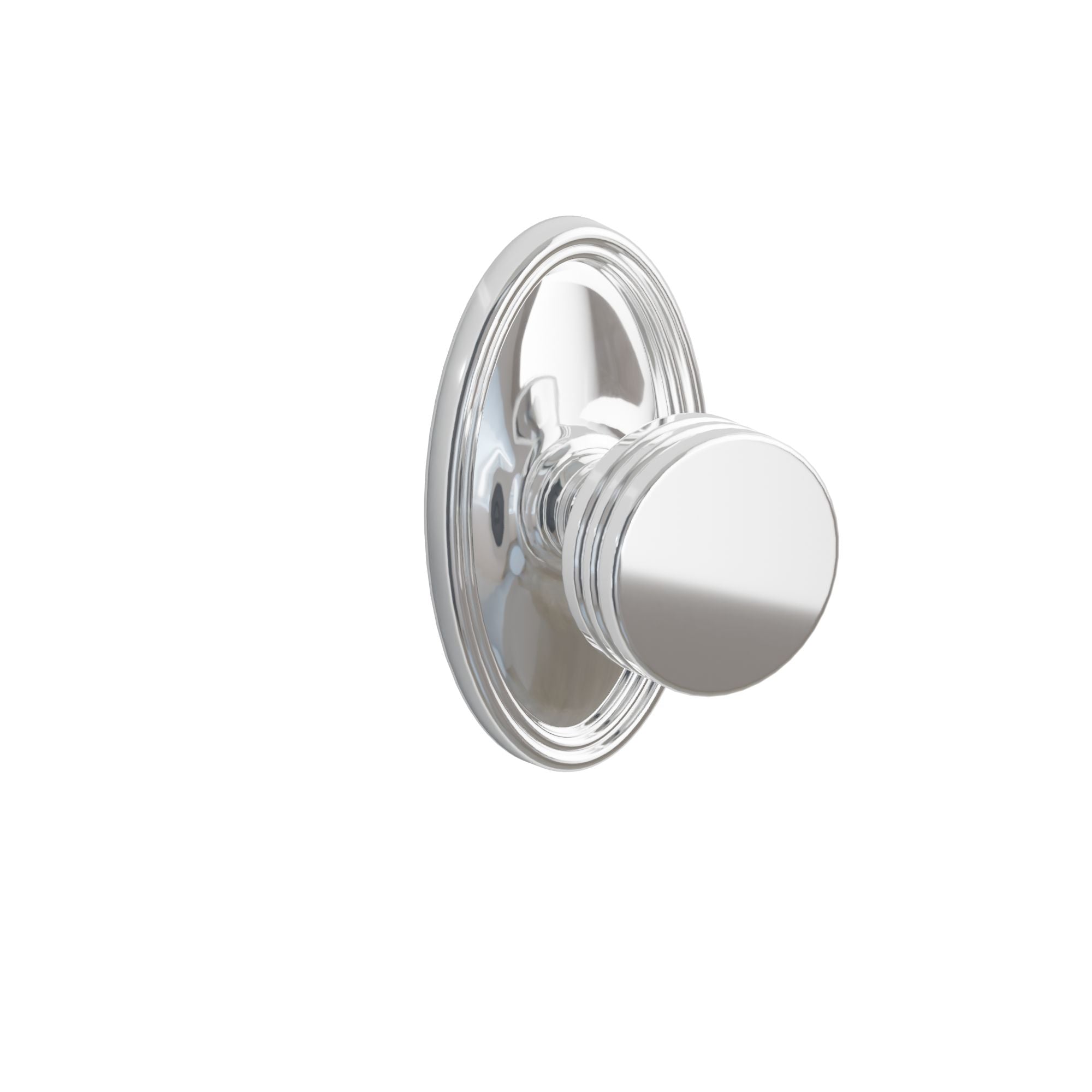 Emtek Concealed Fastener Bern Knob Set With Oval Rosette