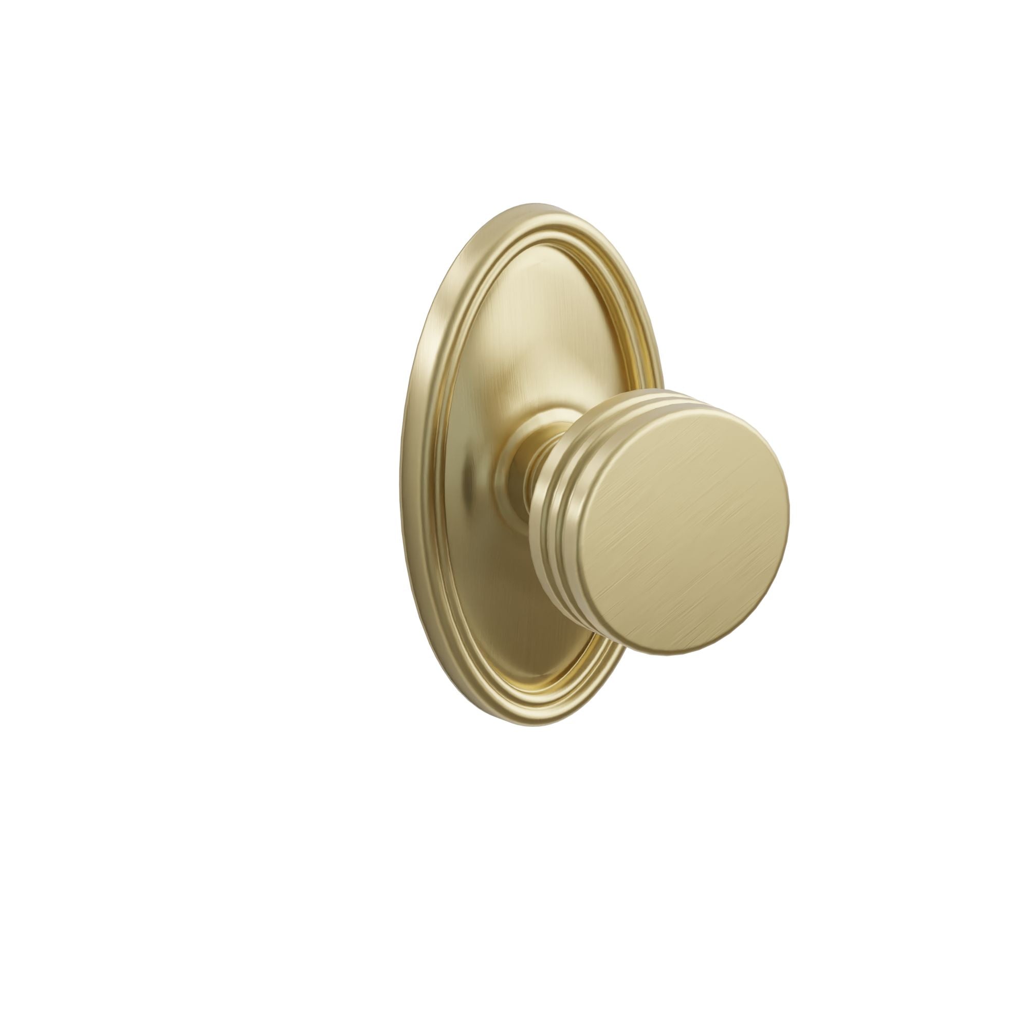 Emtek Bern Knob Set with Oval Rosette