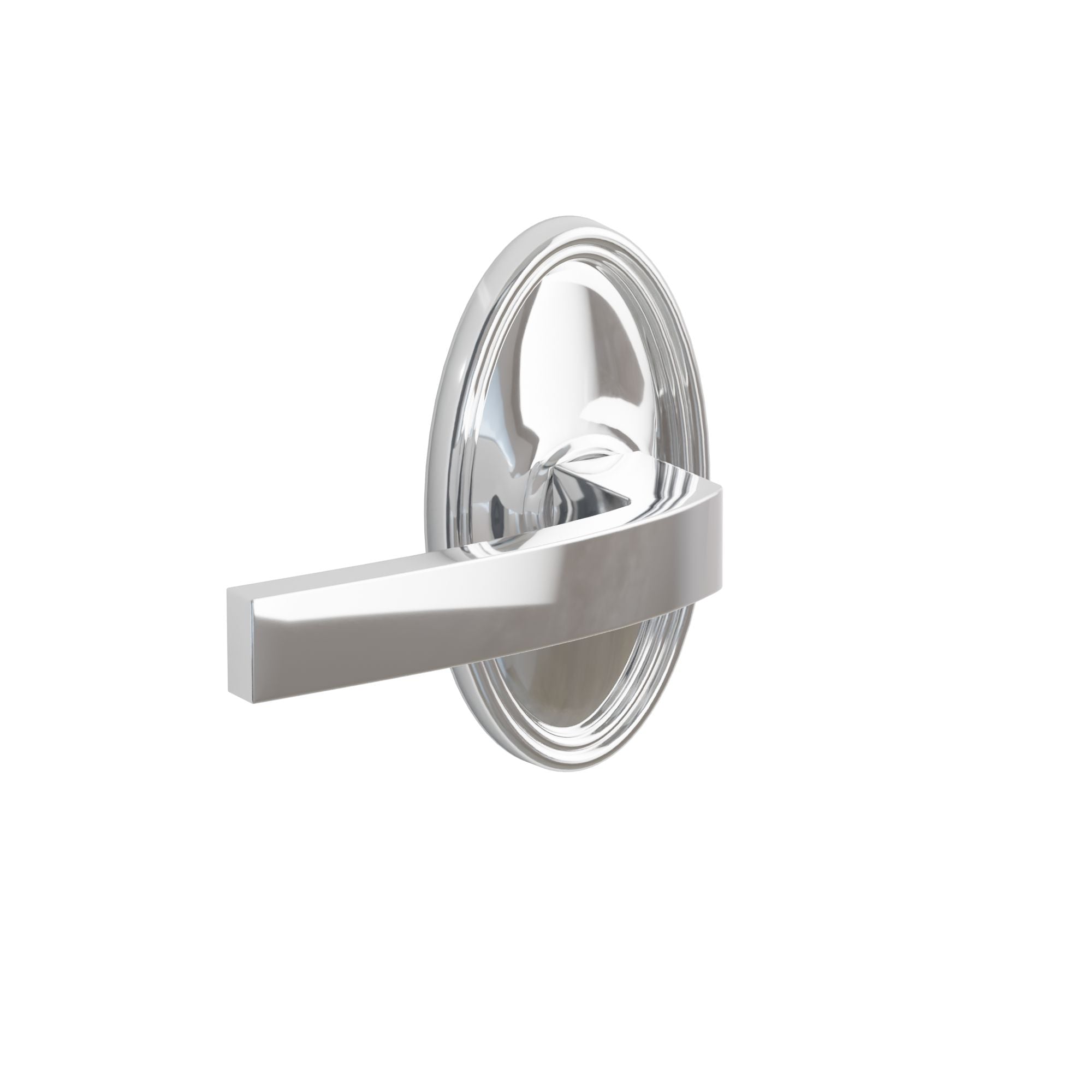 Emtek Breslin Lever Set with Oval Rosette