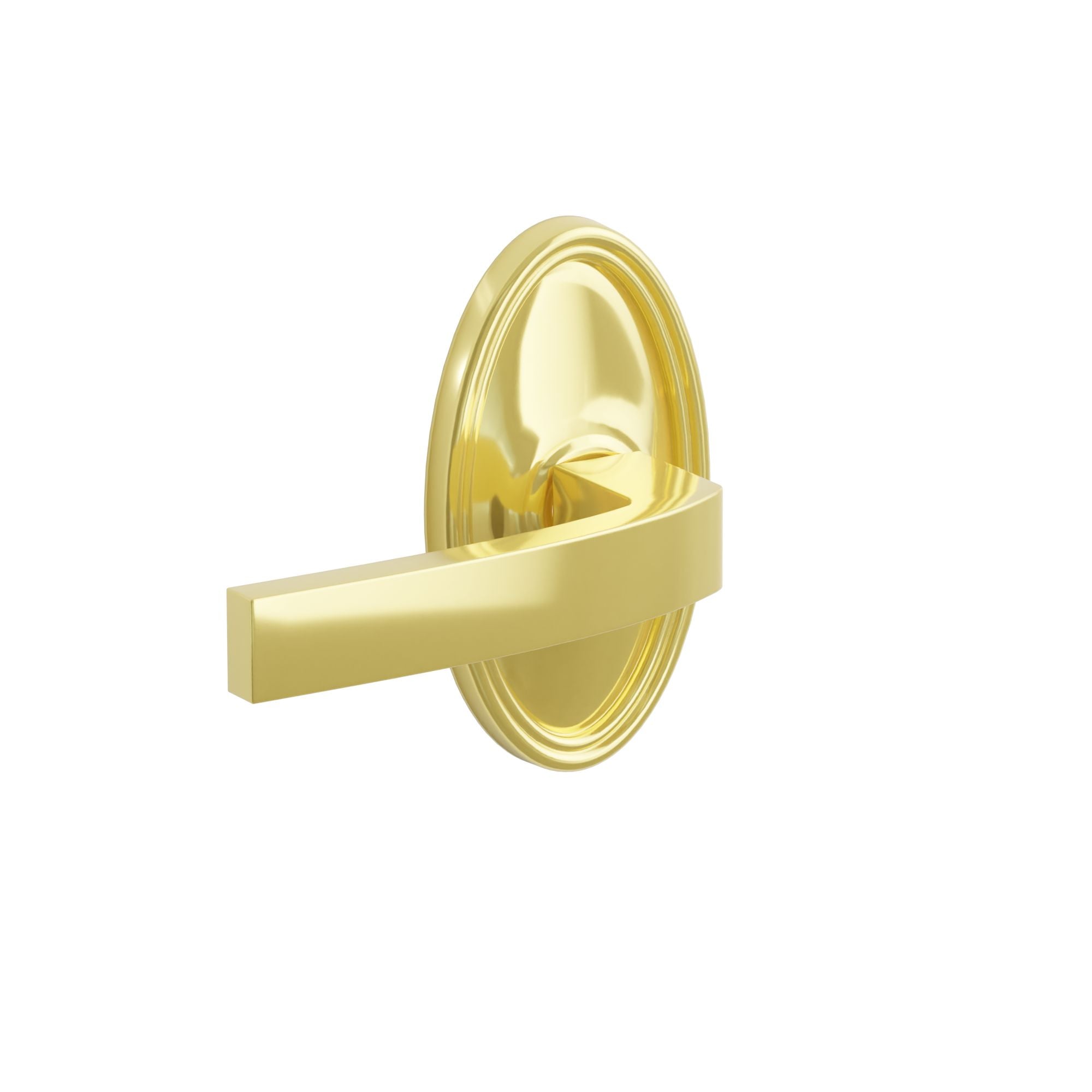 Emtek Breslin Lever Set with Oval Rosette